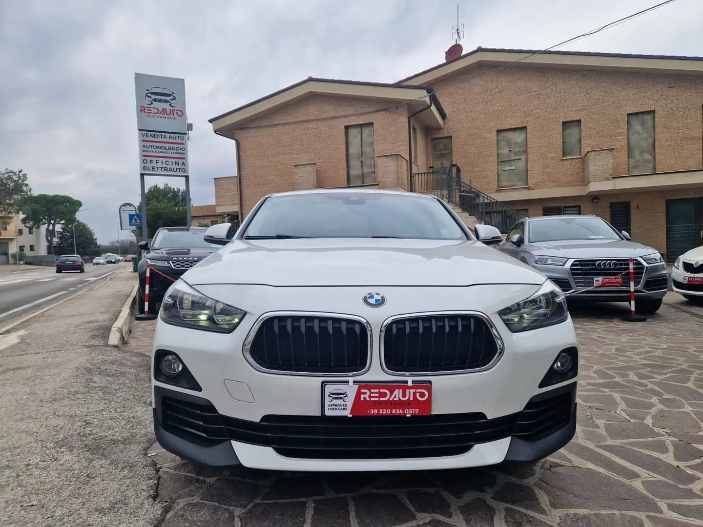 BMW X2 X2 xdrive20d Advantage auto Weiß - 2