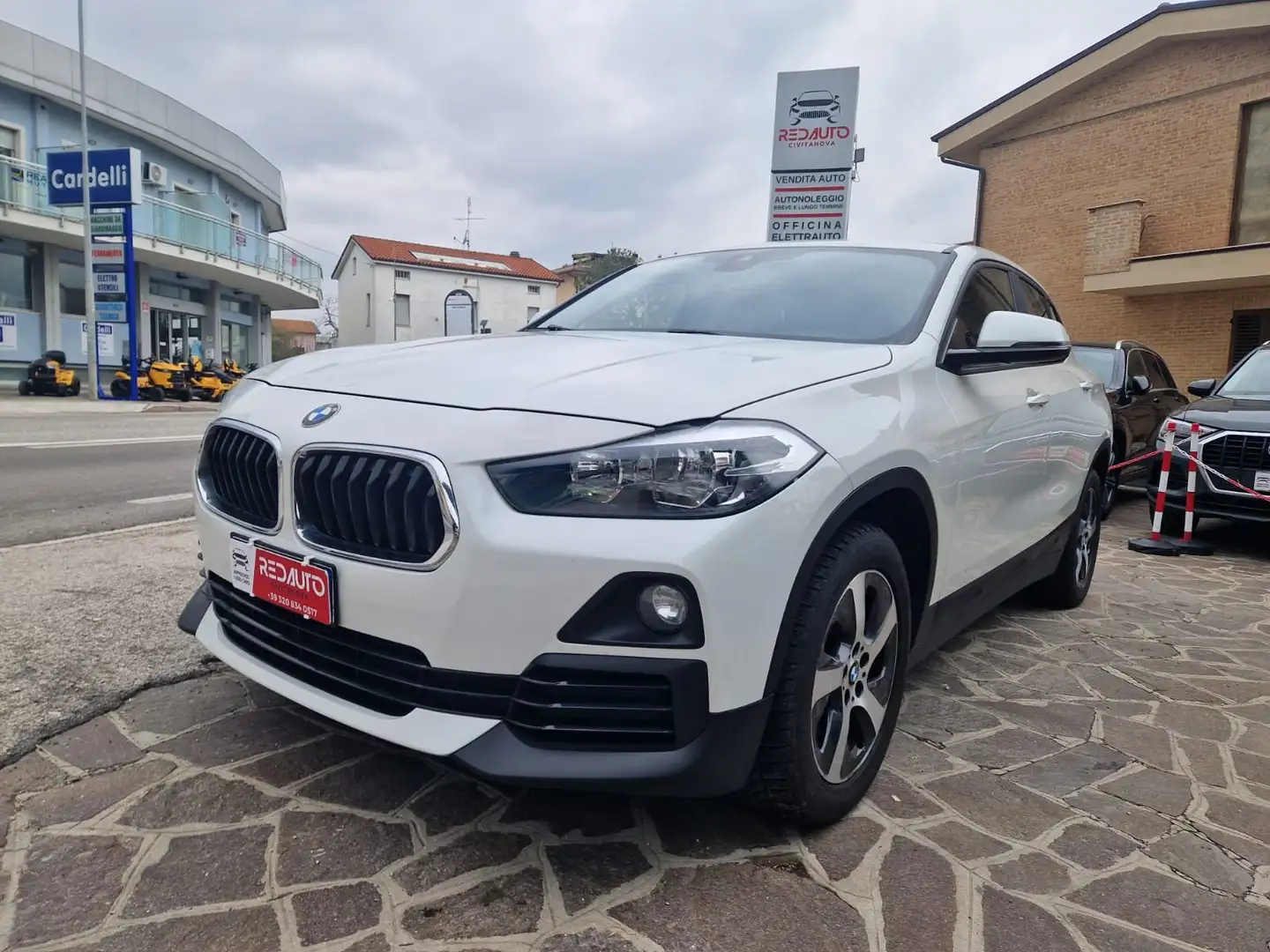 BMW X2 X2 xdrive20d Advantage auto Weiß - 1