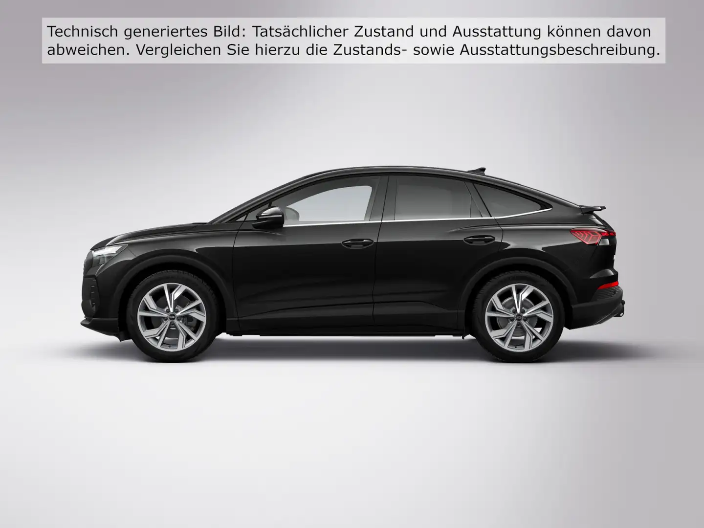 Audi Q4 e-tron Q4 Sportback 45 e-tron S line 0,25%*RFK*AHK*LED Schwarz - 2