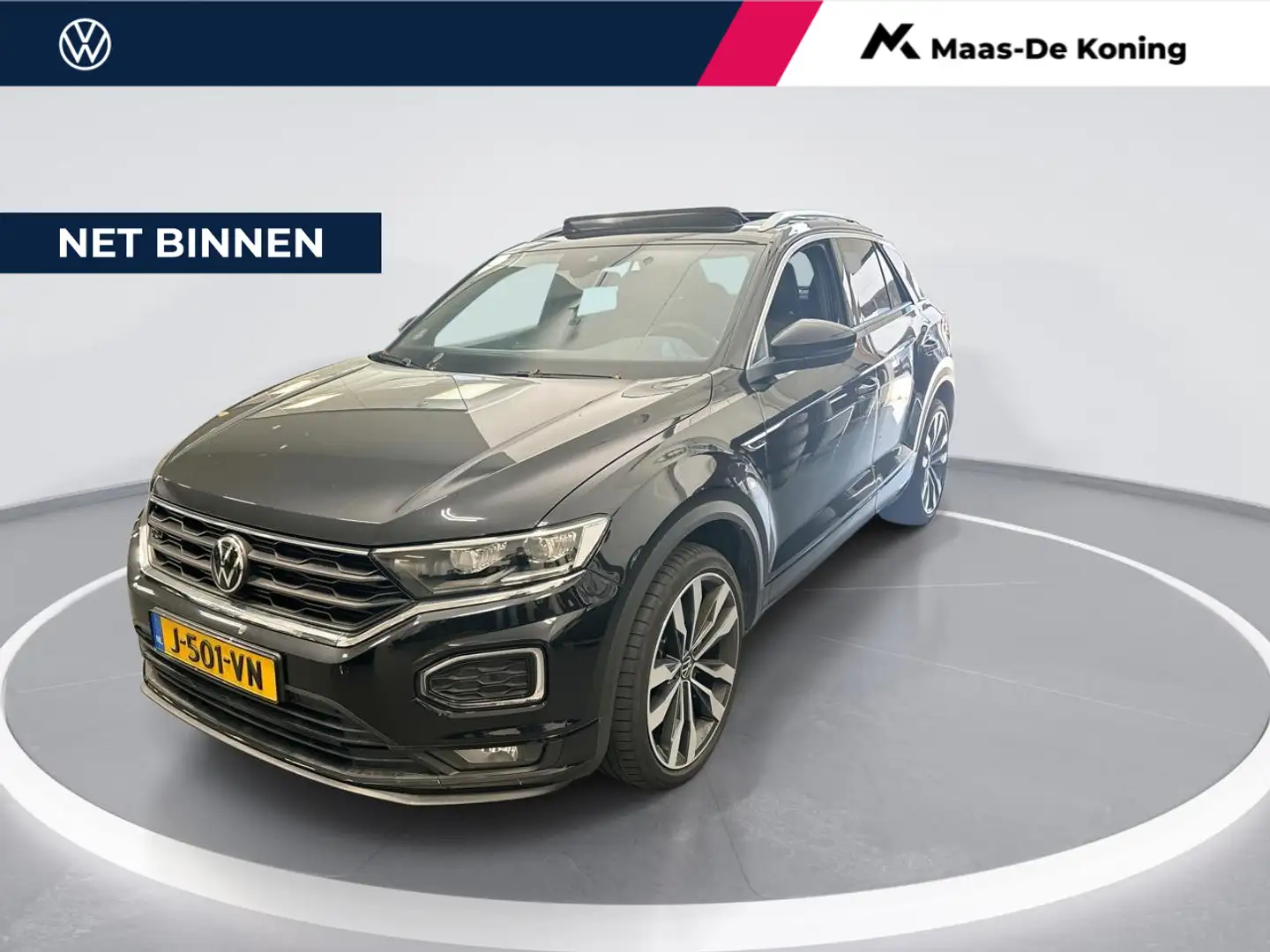 Volkswagen T-Roc 1.5 Tsi 150pk Sport · Panoramadak · Camera · Apple Zwart - 1