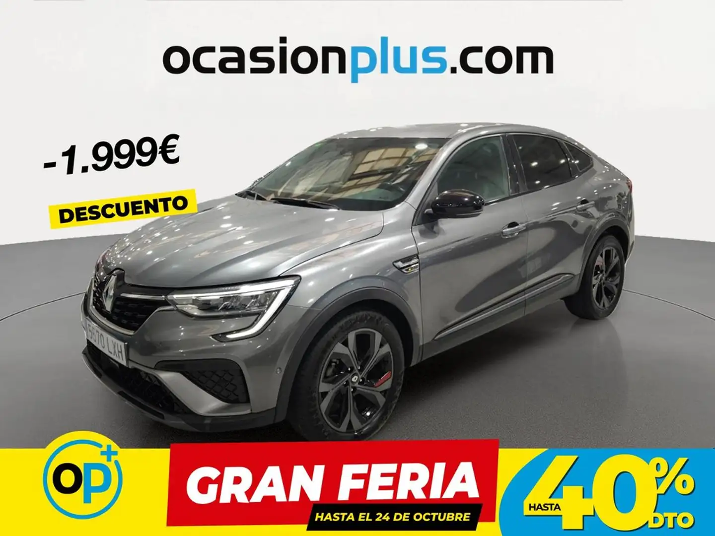 Renault Arkana 1.3 TCe R.S. Line EDC 103kW Gris - 1
