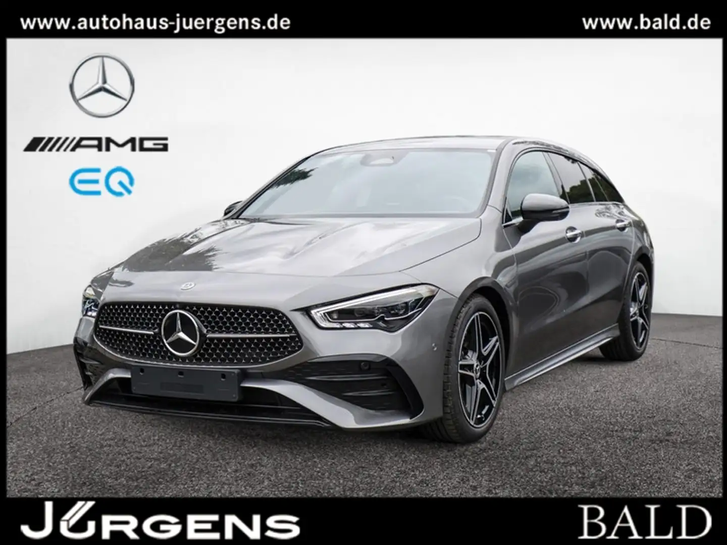 Mercedes-Benz CLA 220 d SB AMG-Sport/ILS/360/Night/Stdhz/18' Szary - 1