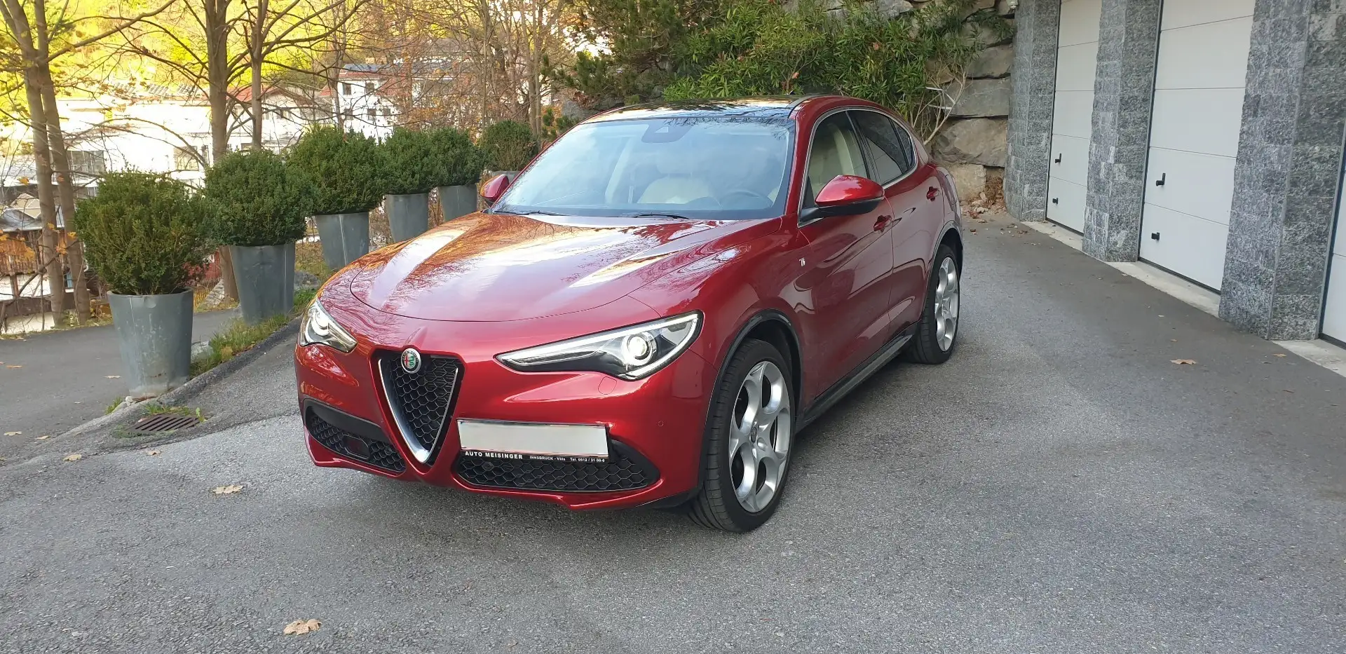 Alfa Romeo Stelvio 2.0 Turbo 16V AT8-Q4 6C Villa dEste Rot - 1