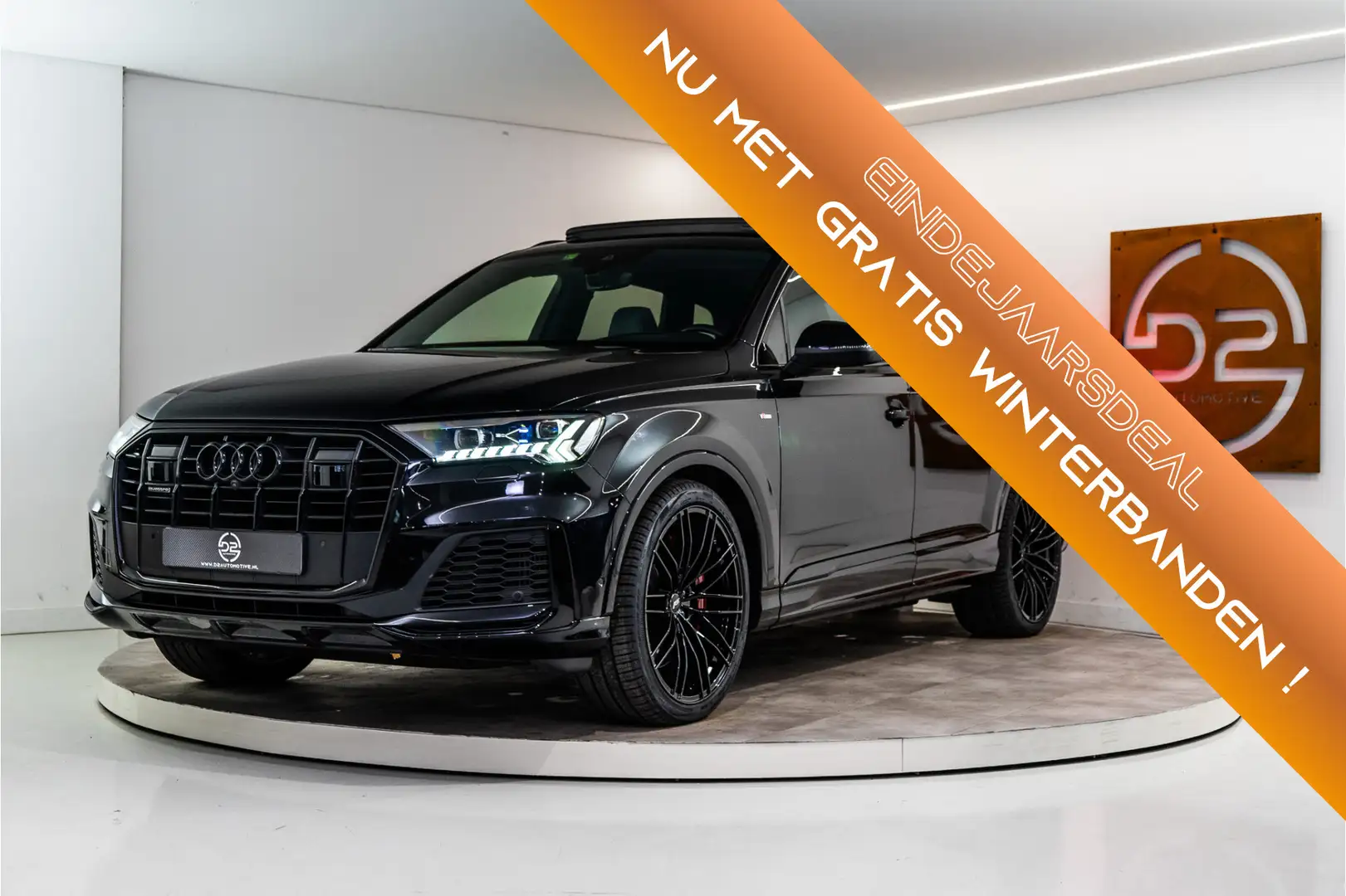 Audi Q7 60 TFSI e Quattro Competition S 456PK | Pano | Tre Zwart - 1