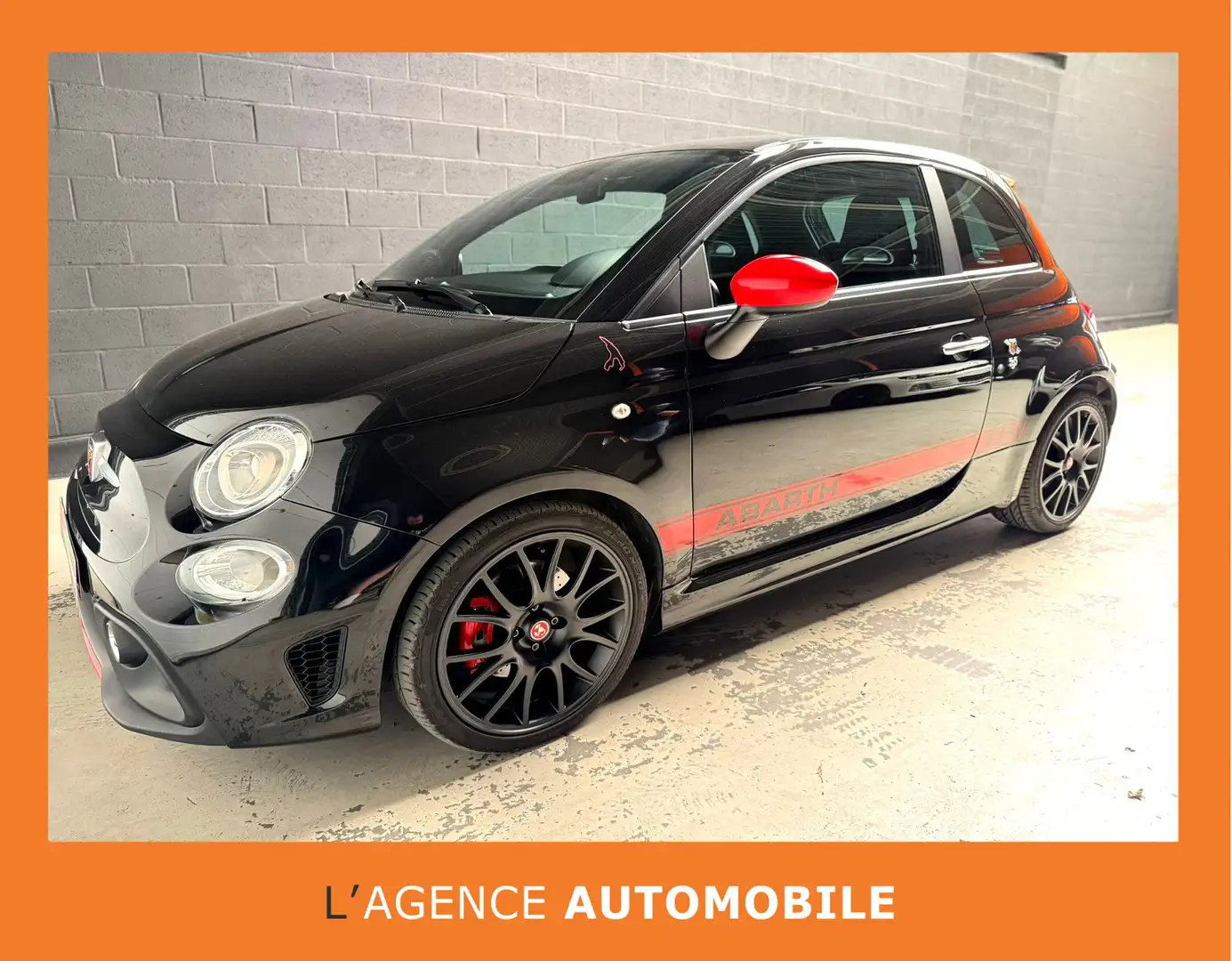 Abarth 595 Turismo 1.4 T-Jet - GARANTIE 12 à 48 mois Noir - 1