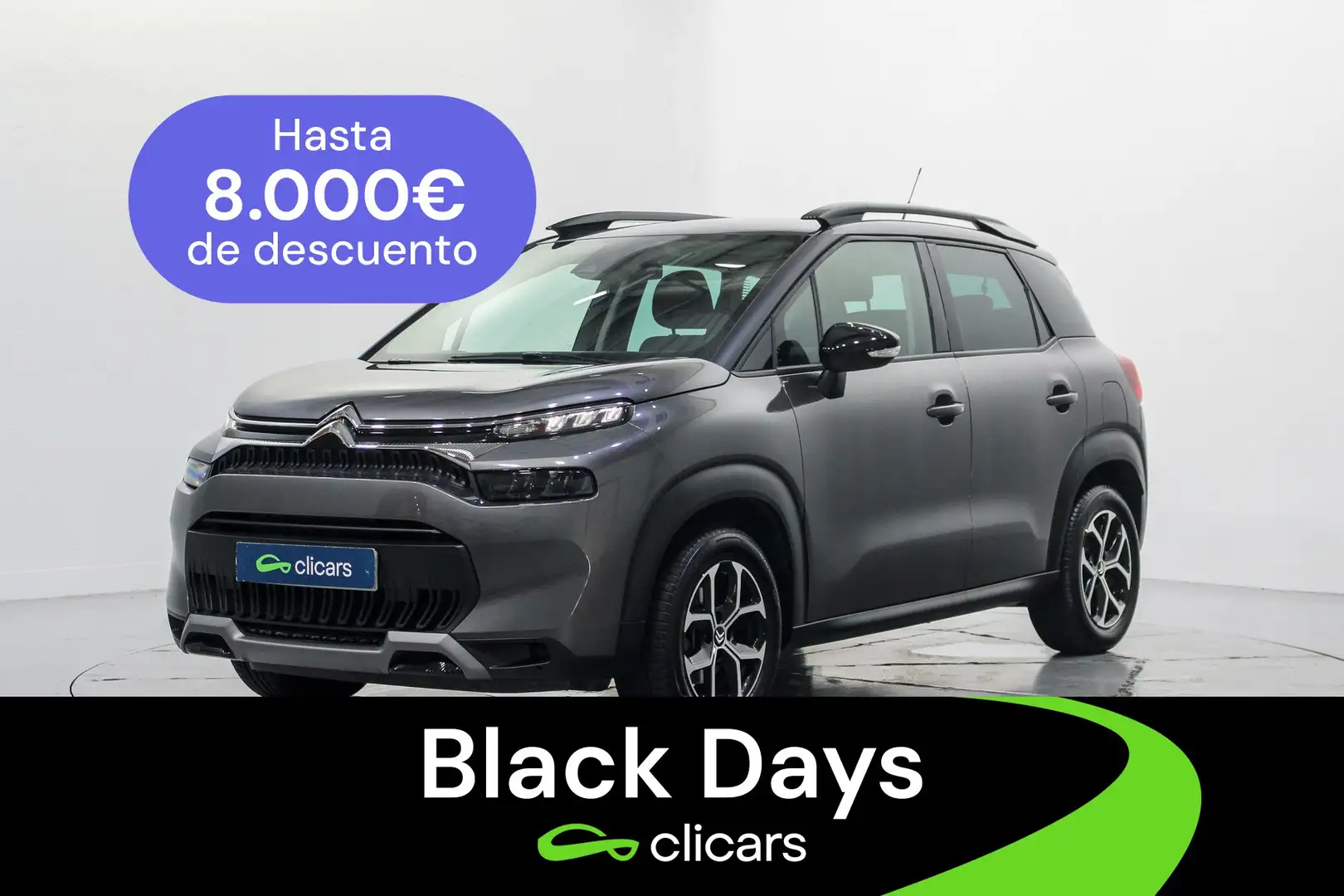 Citroen C3 Aircross Puretech S&S Plus 110 Gris - 1