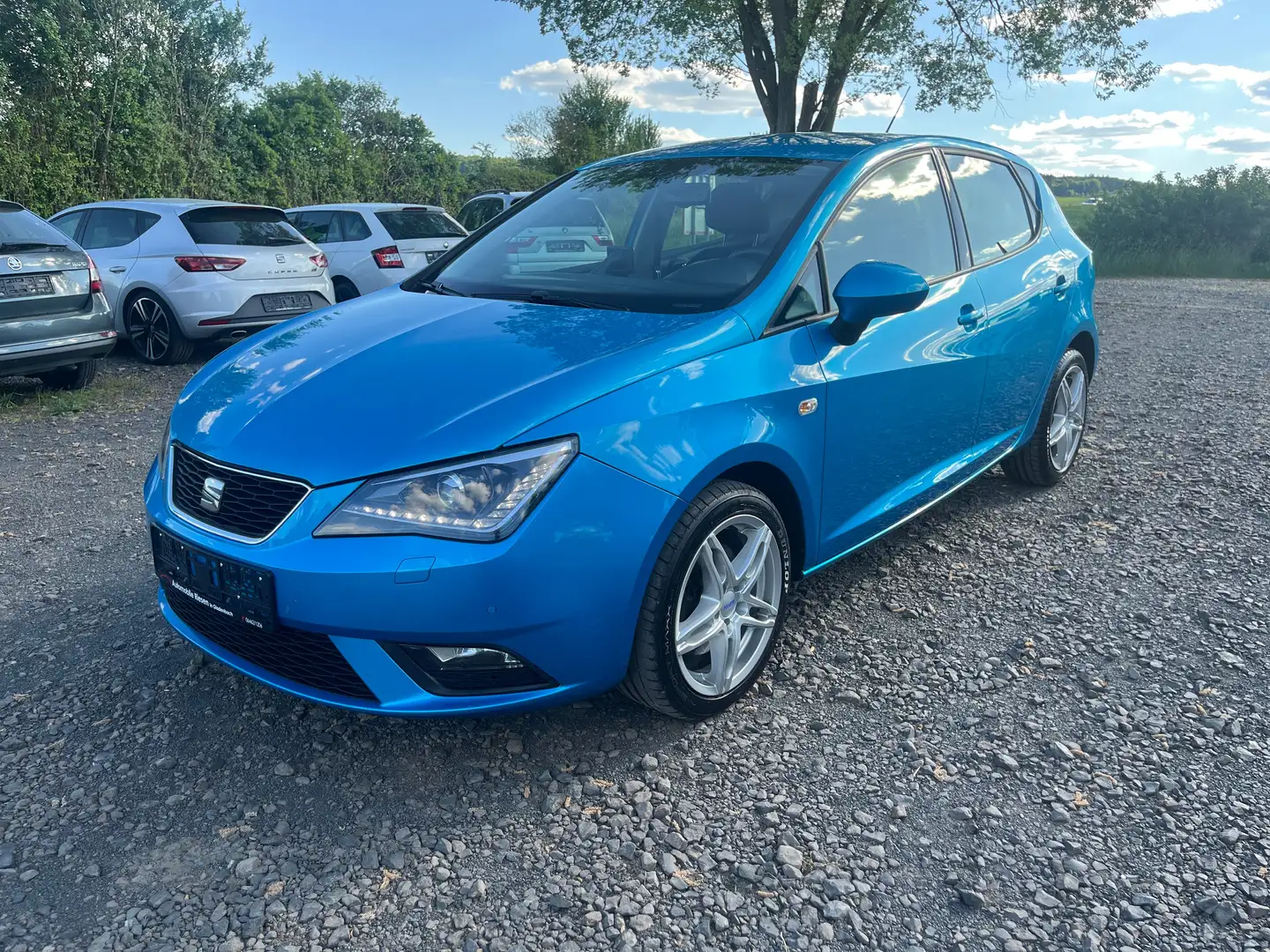 SEAT Ibiza Ibiza Diesel  5-Türer 1.6 TDI CR Style Salsa Blau - 1