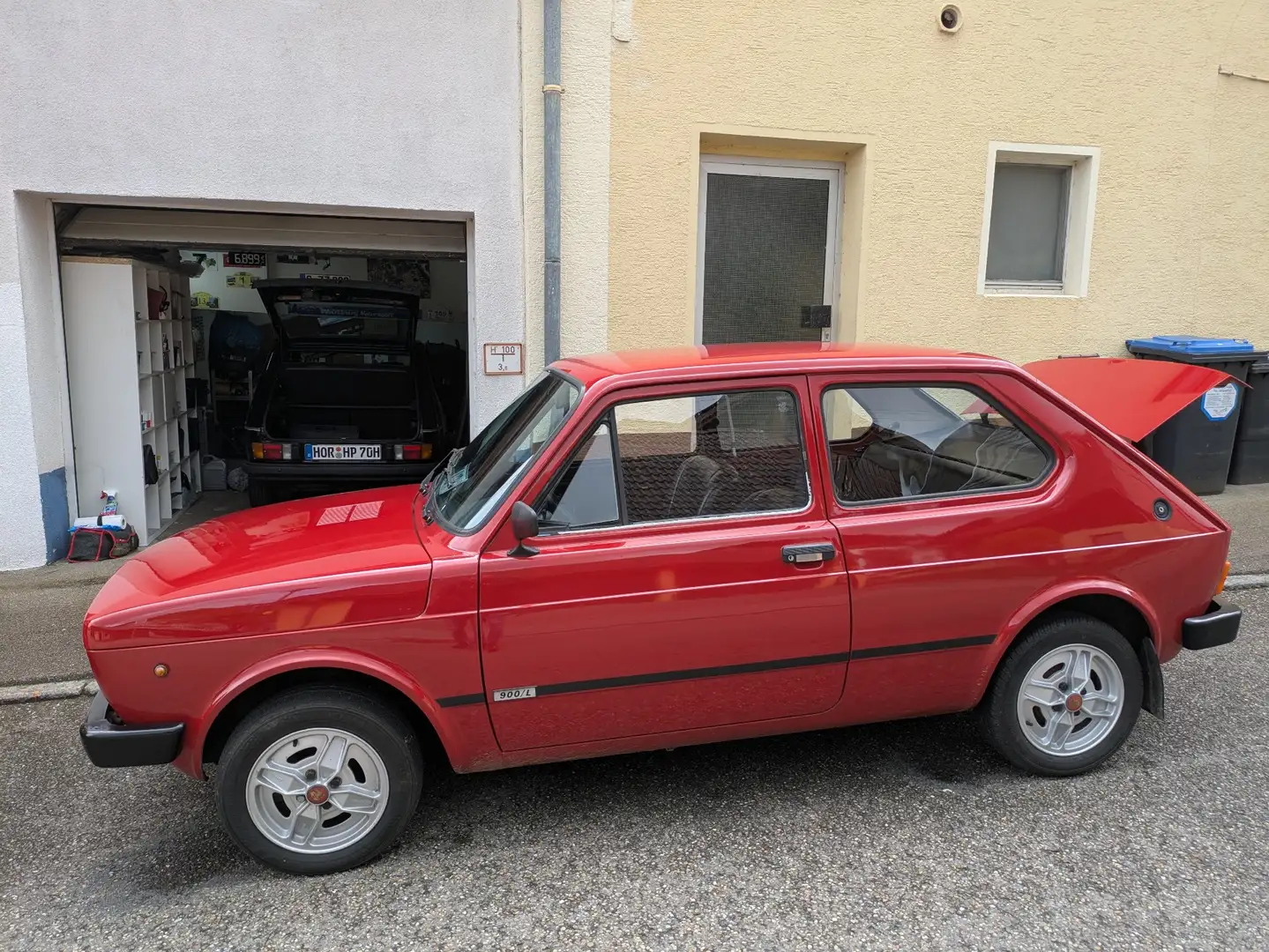 Fiat 127 900 * 2. Serie* TÜV und H * Abarth-Räder Rot - 2