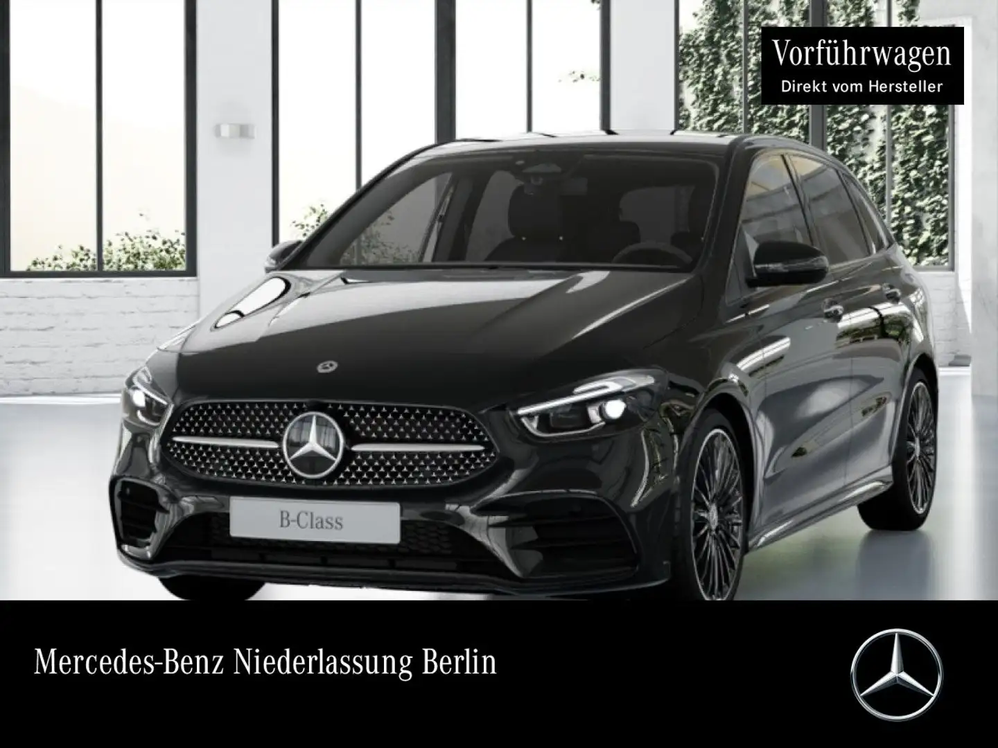 Mercedes-Benz B 180 AMG+NIGHT+MULTIBEAM+KAMERA+TOTW+KEYLESS+7G Schwarz - 1