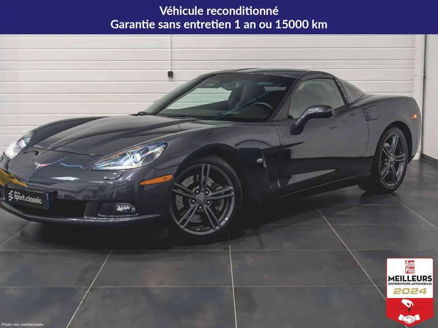 Chevrolet Corvette C6 6.2 435ch BVA Bílá - 1