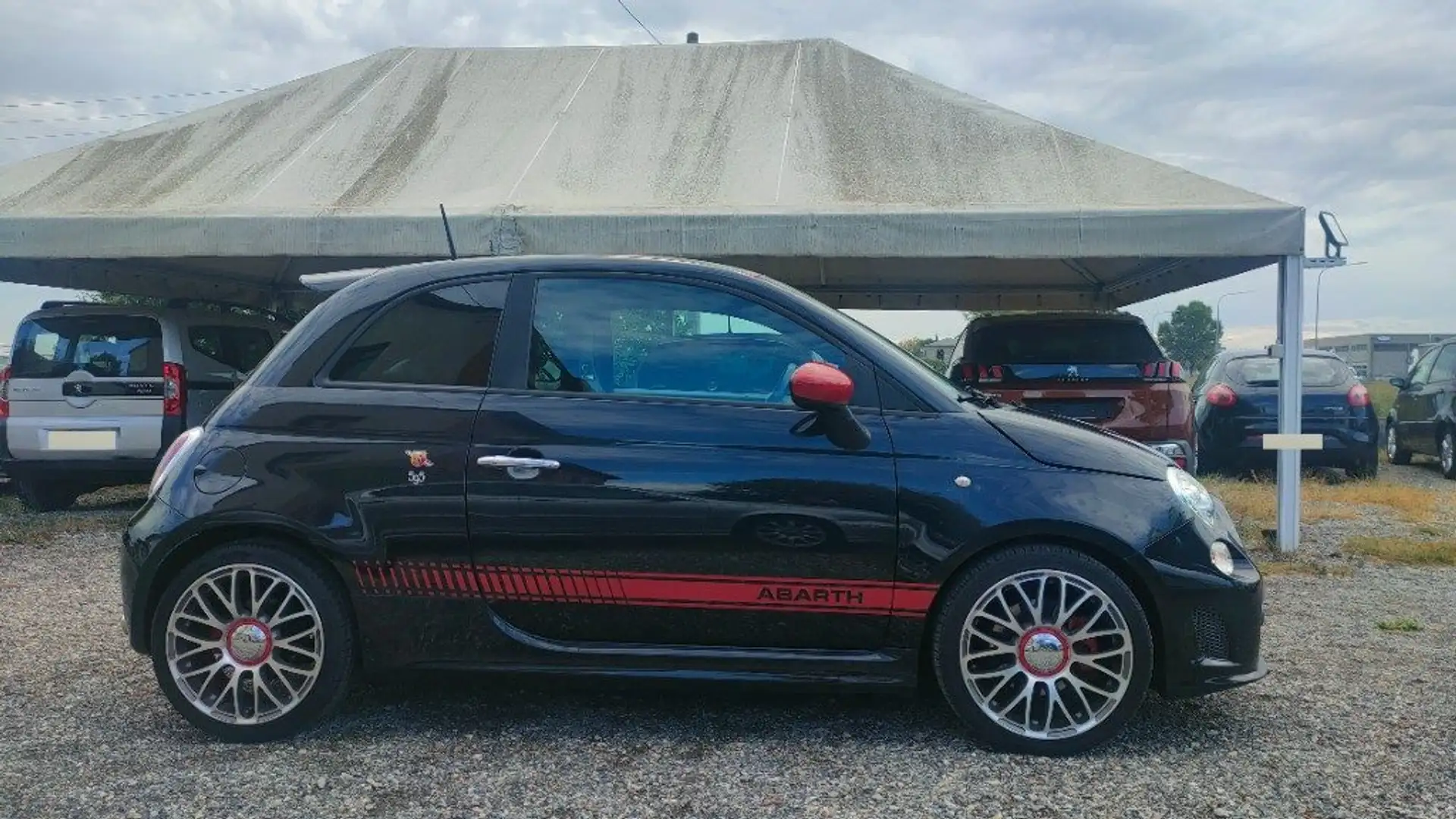 Abarth 595 1.4 Turbo T-Jet 160 CV Turismo 59000KM Zwart - 2