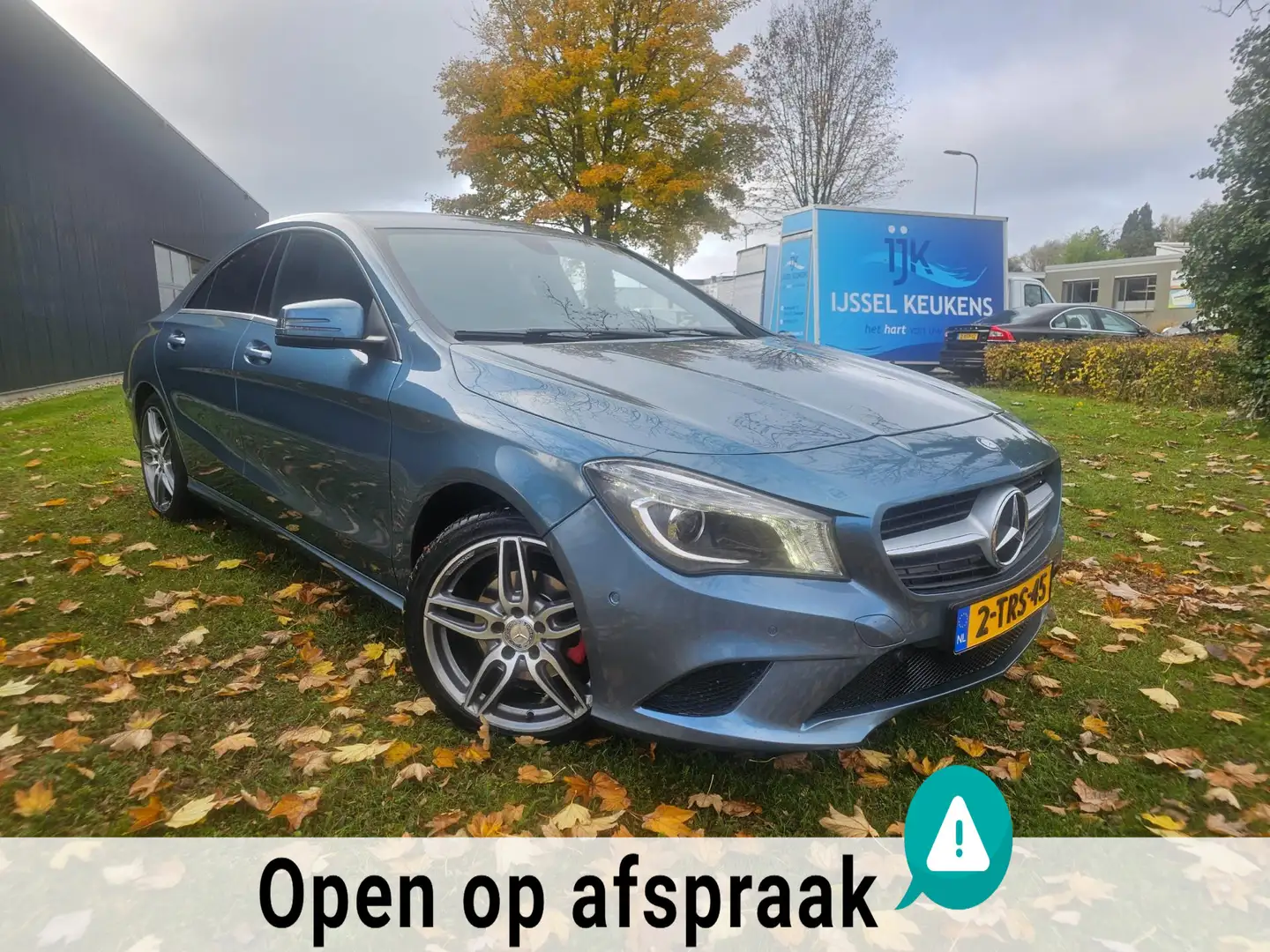 Mercedes-Benz CLA 220 CDI Prestige automaat met amg pakket Blauw - 2