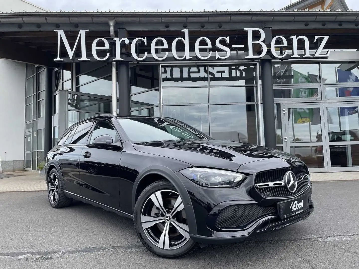 Mercedes-Benz C 220 d T 4M ALL-Terrain AHK+360°+ Digital+Leder Schwarz - 1