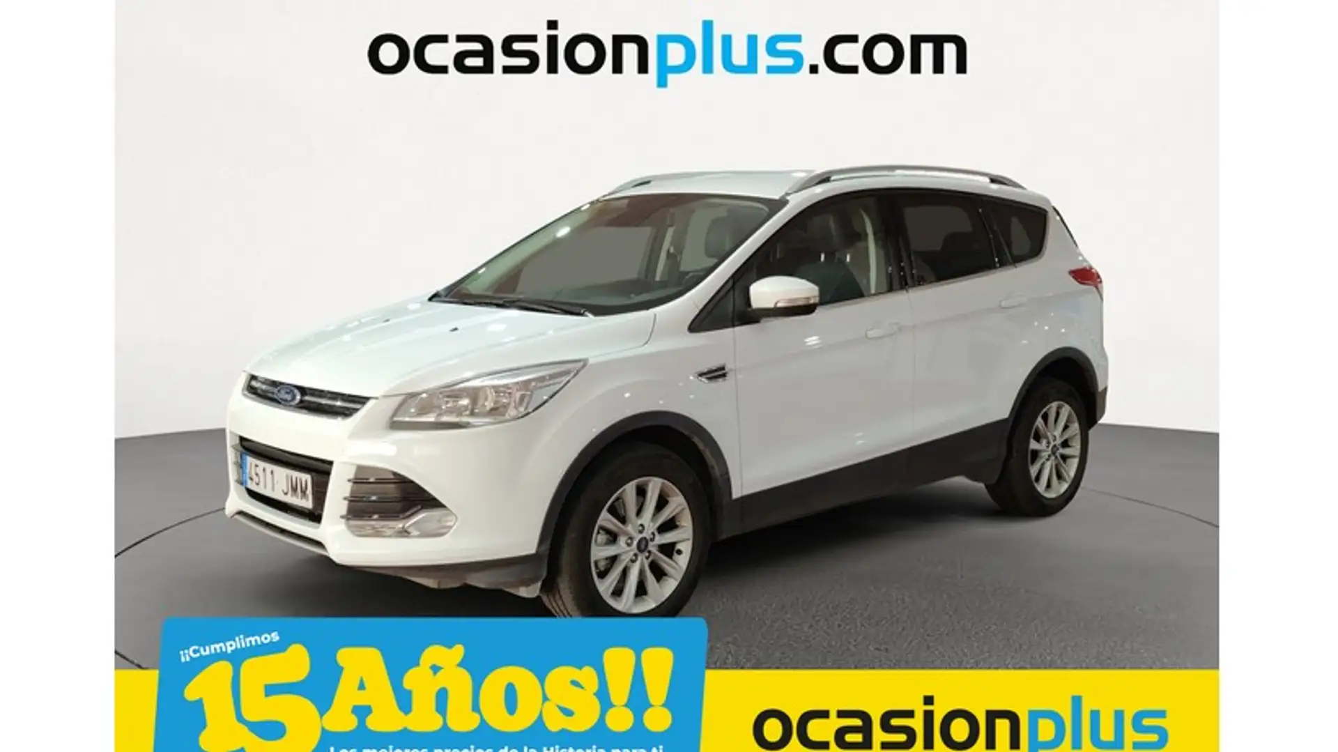 Ford Kuga 2.0TDCI Titanium 4x2 120 Blanc - 1
