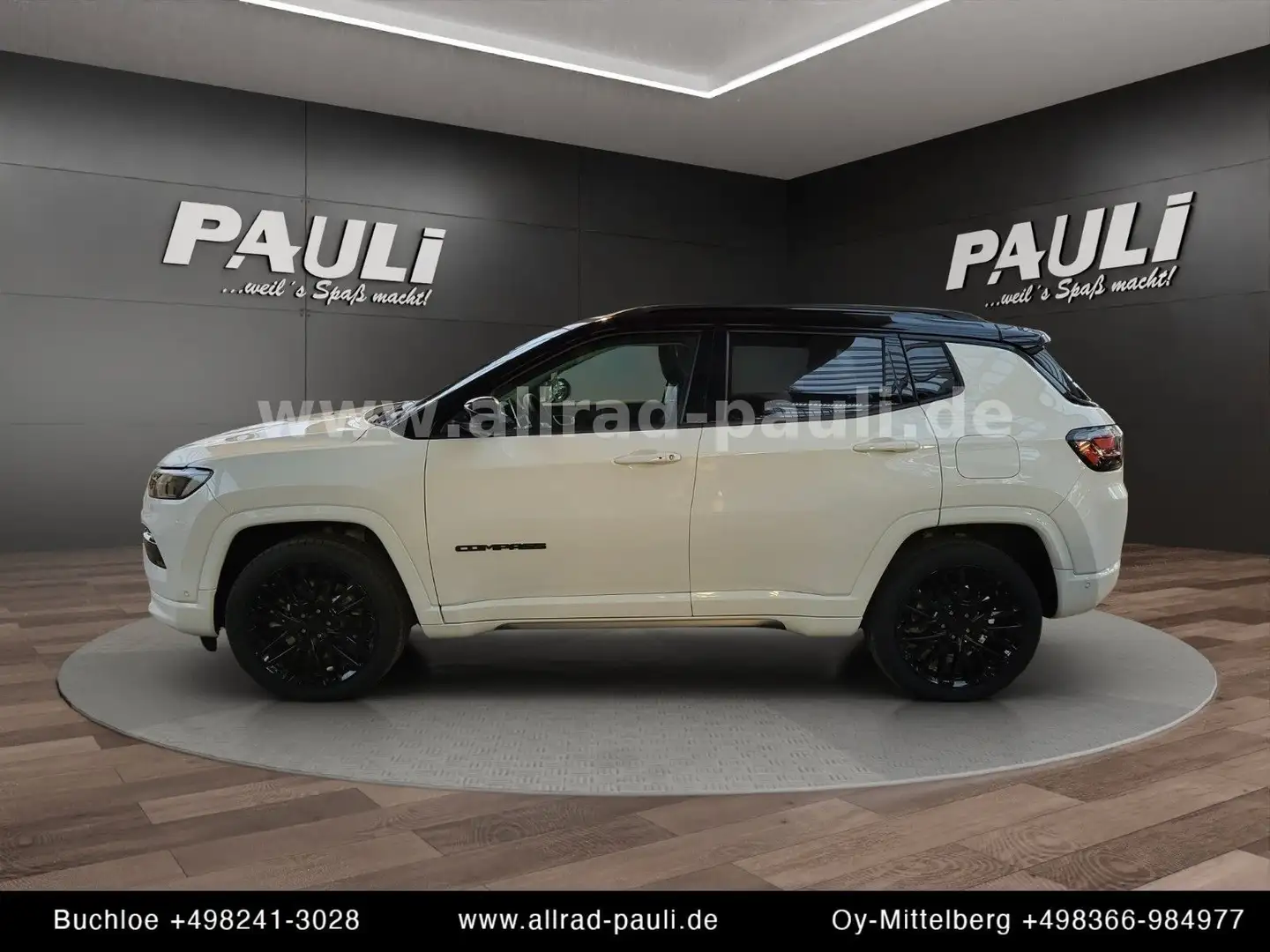 Jeep Compass 1.3 PHEV "S" 4xe - MY22+ | PANORAMA Blanc - 2
