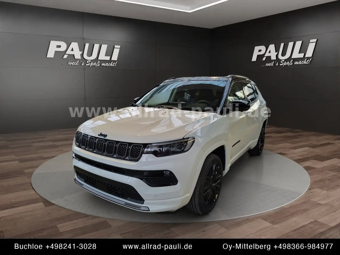 Jeep Compass 1.3 PHEV "S" 4xe - MY22+ | PANORAMA Blanc - 1