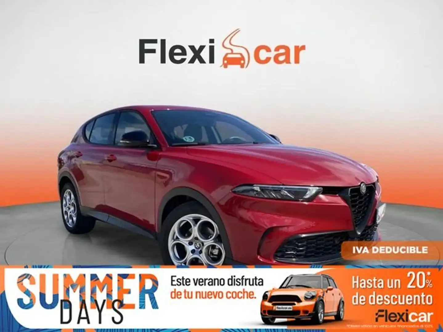 Alfa Romeo Tonale 1%2C6+DS+130+CV+SPRINT+FWD Rojo - 1
