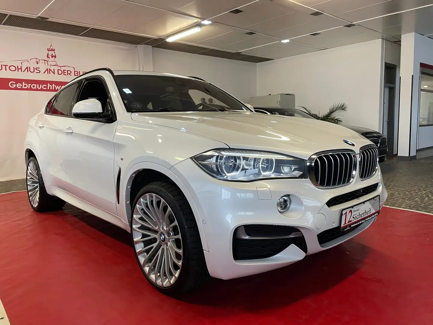 BMW X6 M M50 d *Standhzg.+ Kamera + AHK + LED + B&O Weiß - 1