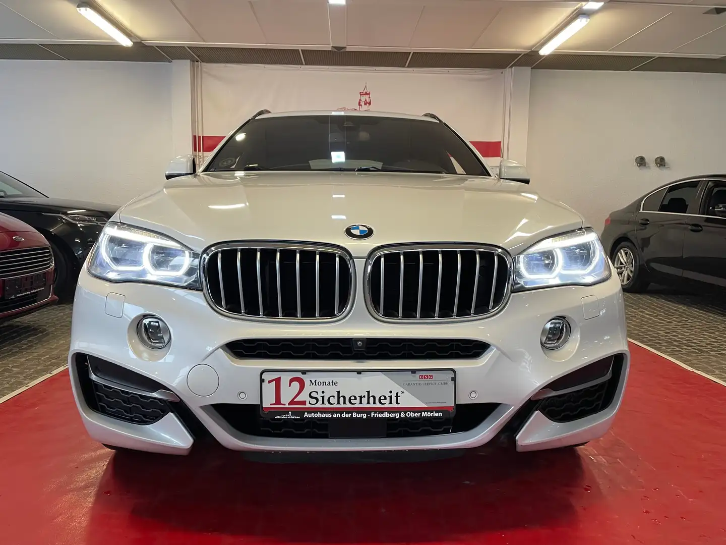 BMW X6 M M50 d *Standhzg.+ Kamera + AHK + LED + B&O Weiß - 2