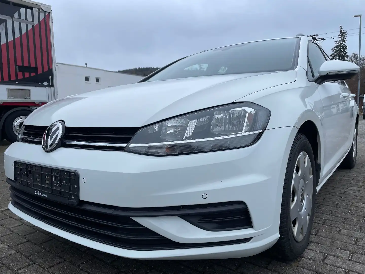 Volkswagen Golf VII Variant 1.0 KLIMA/Schweller re./Fahrbar Weiß - 1