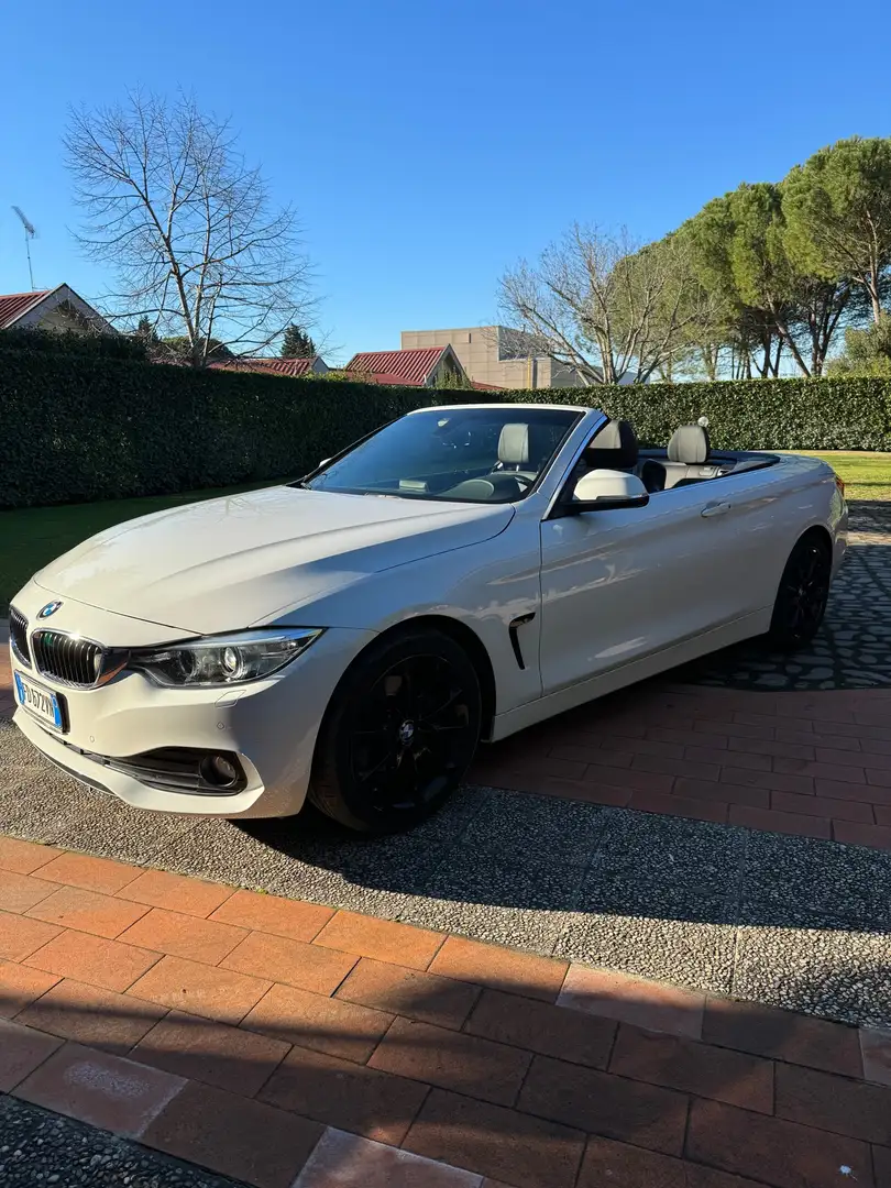 BMW 420 420d Cabrio Luxury 190cv auto bijela - 1