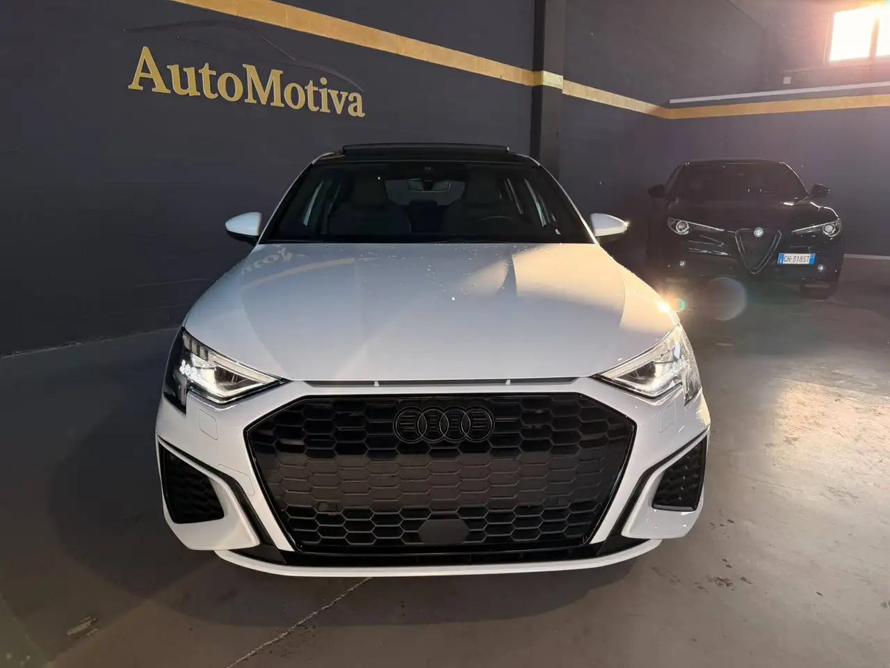 Audi A3 Sportback 1.5 tfsi mhev S line edition 150cv s-tronic Identity Black, миниатюра 3