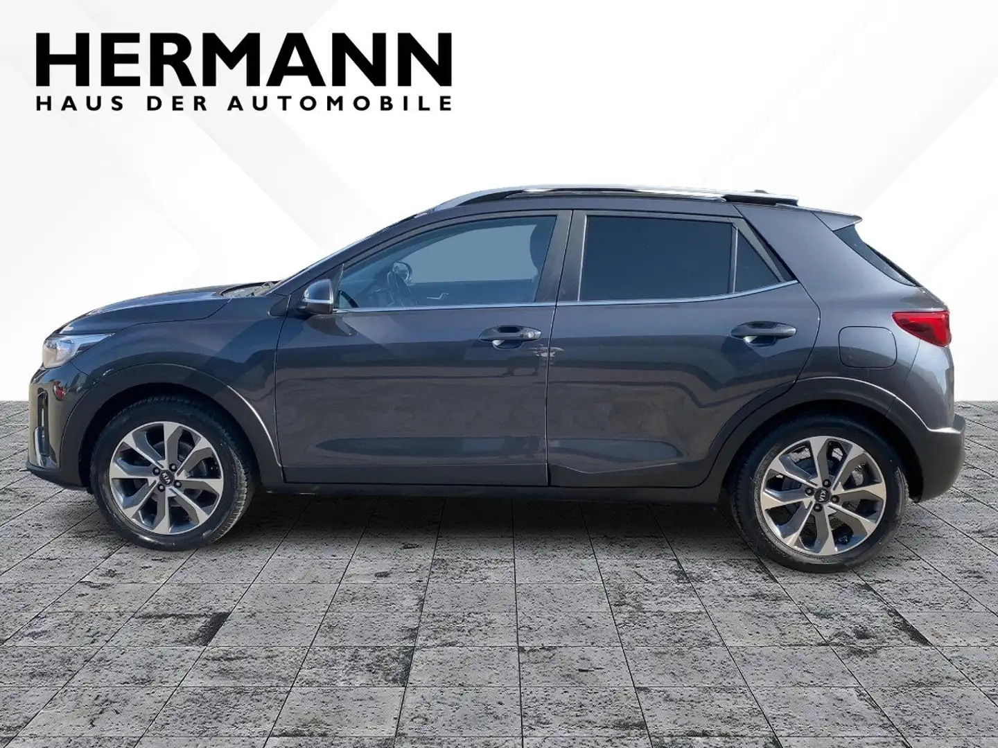 Kia Stonic 1.0 T-GDI Spirit *AHK*Navi*Kamera* Grijs - 2