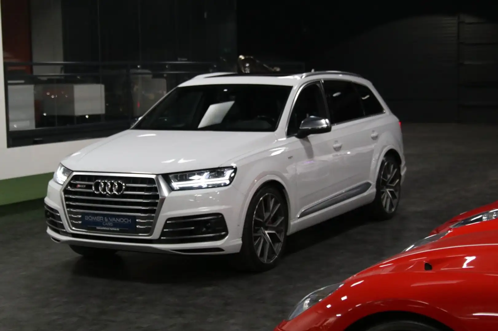 Audi SQ7 4.0 TDI quattro Bose Pano 360 HUD AHK Weiß - 2