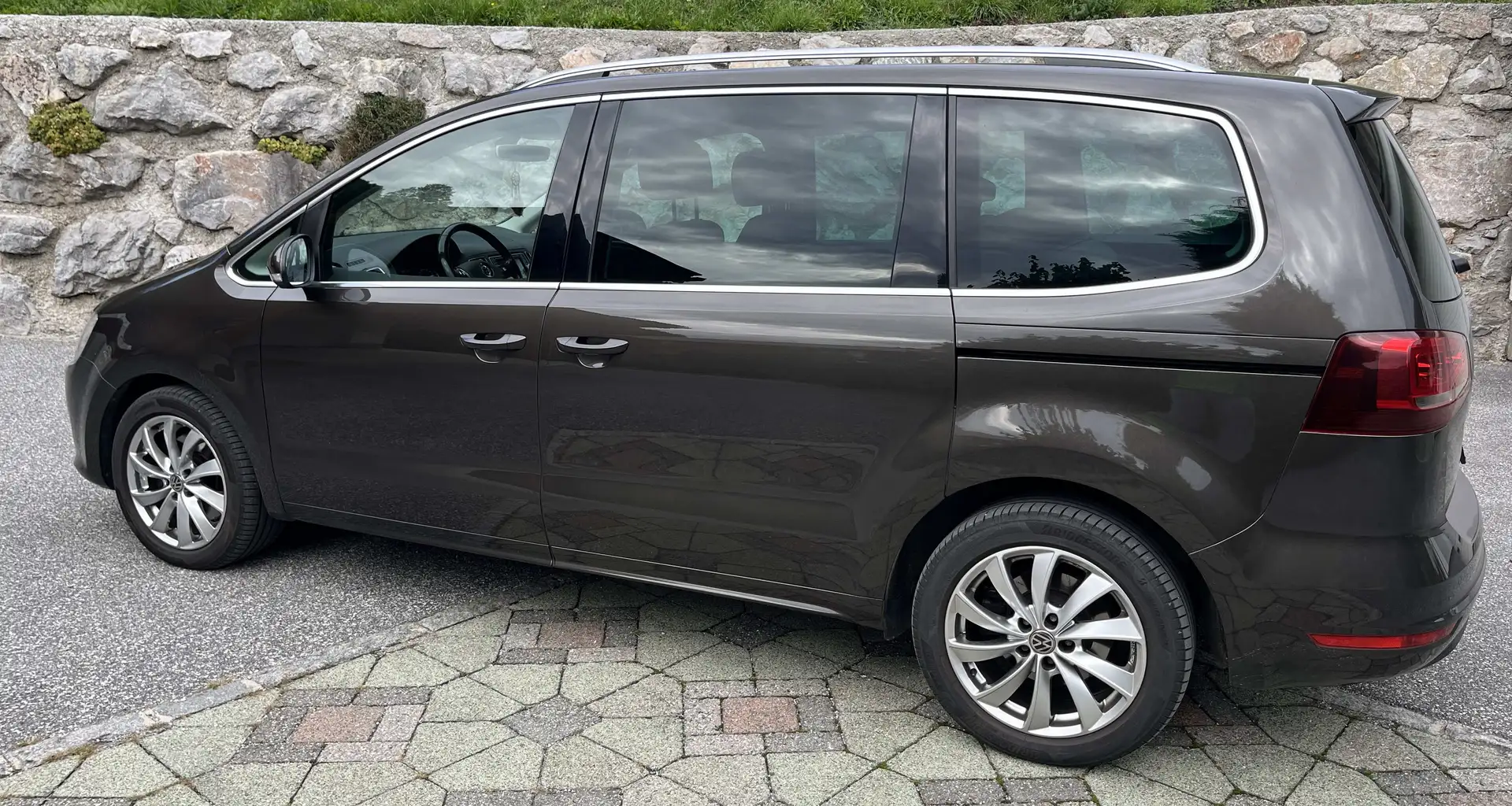 Volkswagen Sharan Sharan Business BMT SCR 2,0 TDI 4-Motion Braun - 2