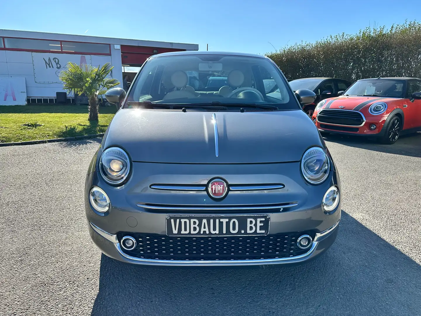 Fiat 500 1.2i Lounge Grigio - 2