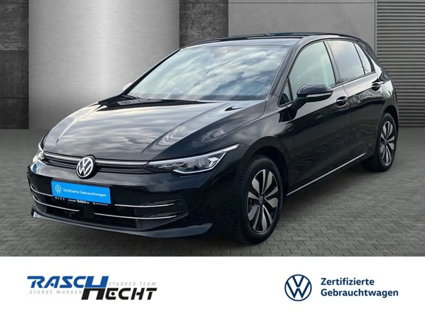 Volkswagen Golf VIII GOAL 1.5 TSI*AHK*LED*NAVI*SHZ* Schwarz - 1