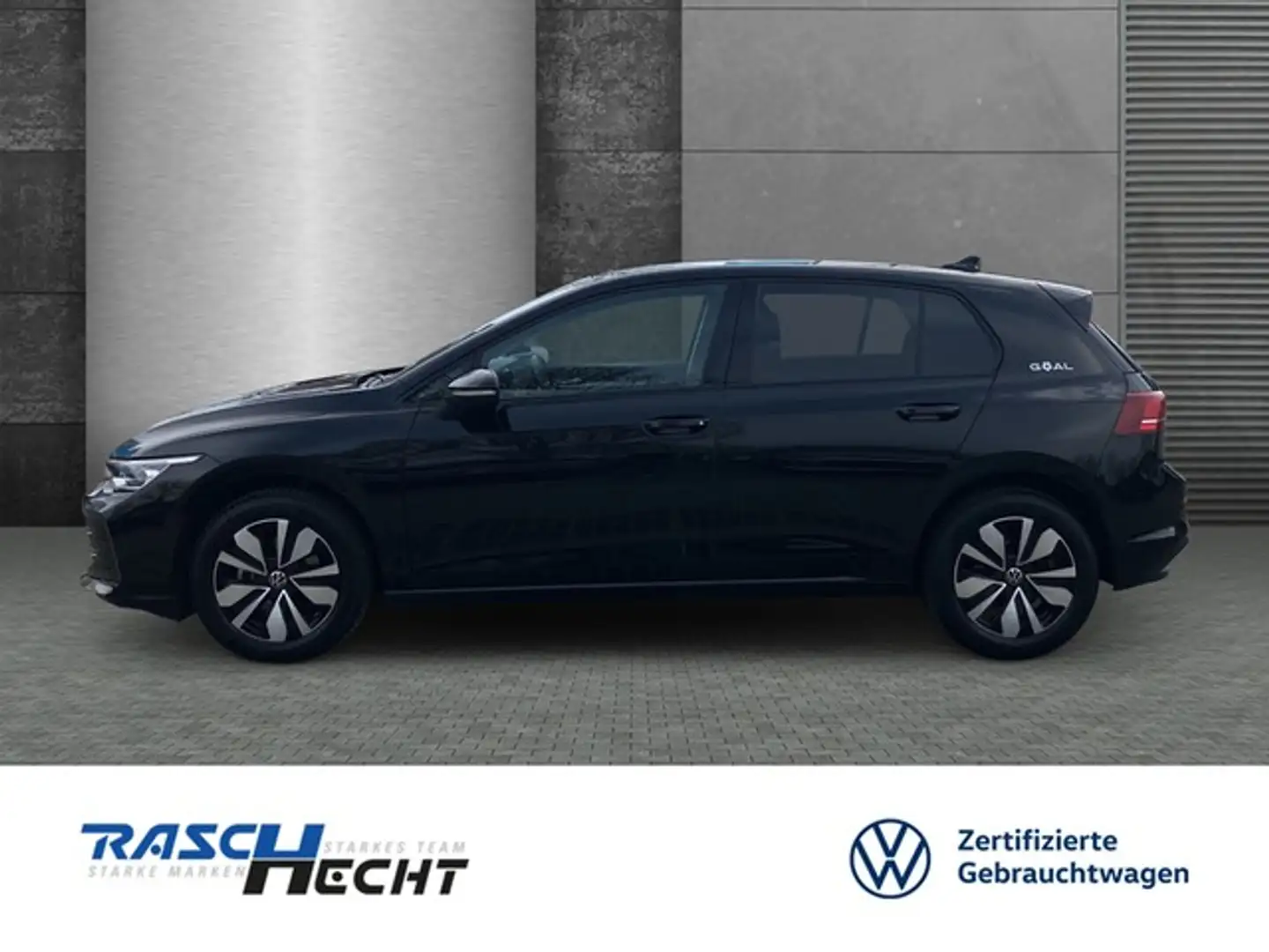 Volkswagen Golf VIII GOAL 1.5 TSI*AHK*LED*NAVI*SHZ* Schwarz - 2