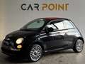 Fiat 500C 1.2i - CABRIO - CLIMATISATION - GARANTIE 12 MOIS Noir - thumbnail 1