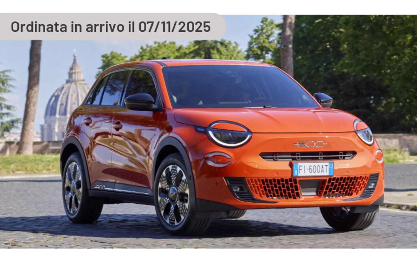 Fiat 600 Hybrid 110 CV DCT MHEV Business Argento - 1