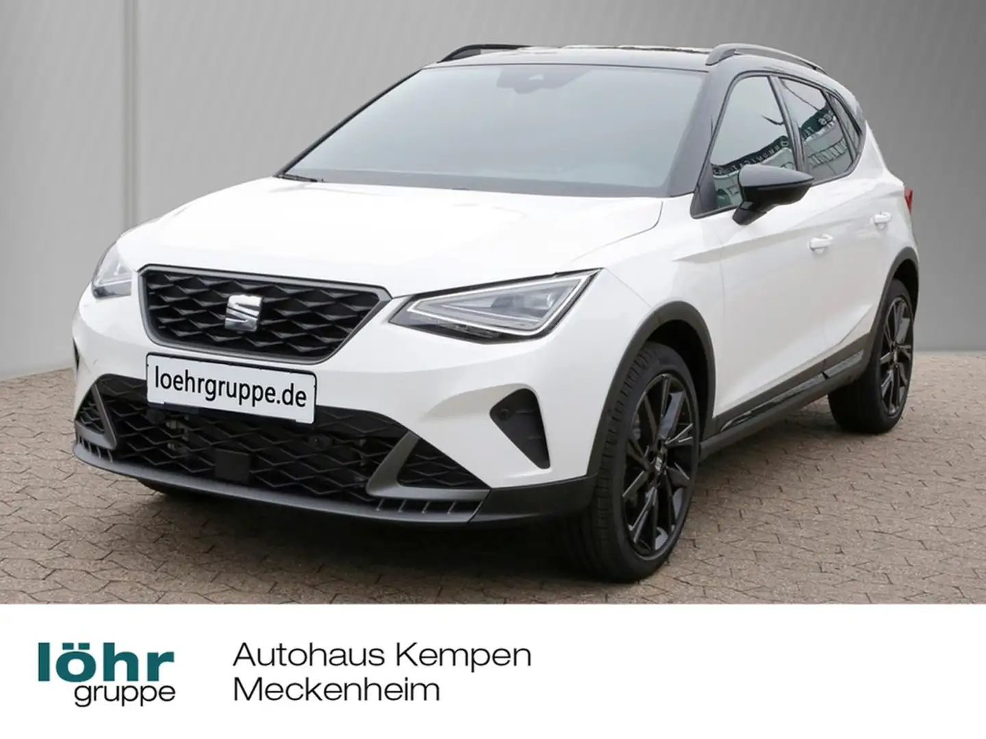SEAT Arona FR Black Edition 1.0 TSI-7-Gang-DSG ILA Weiß - 1