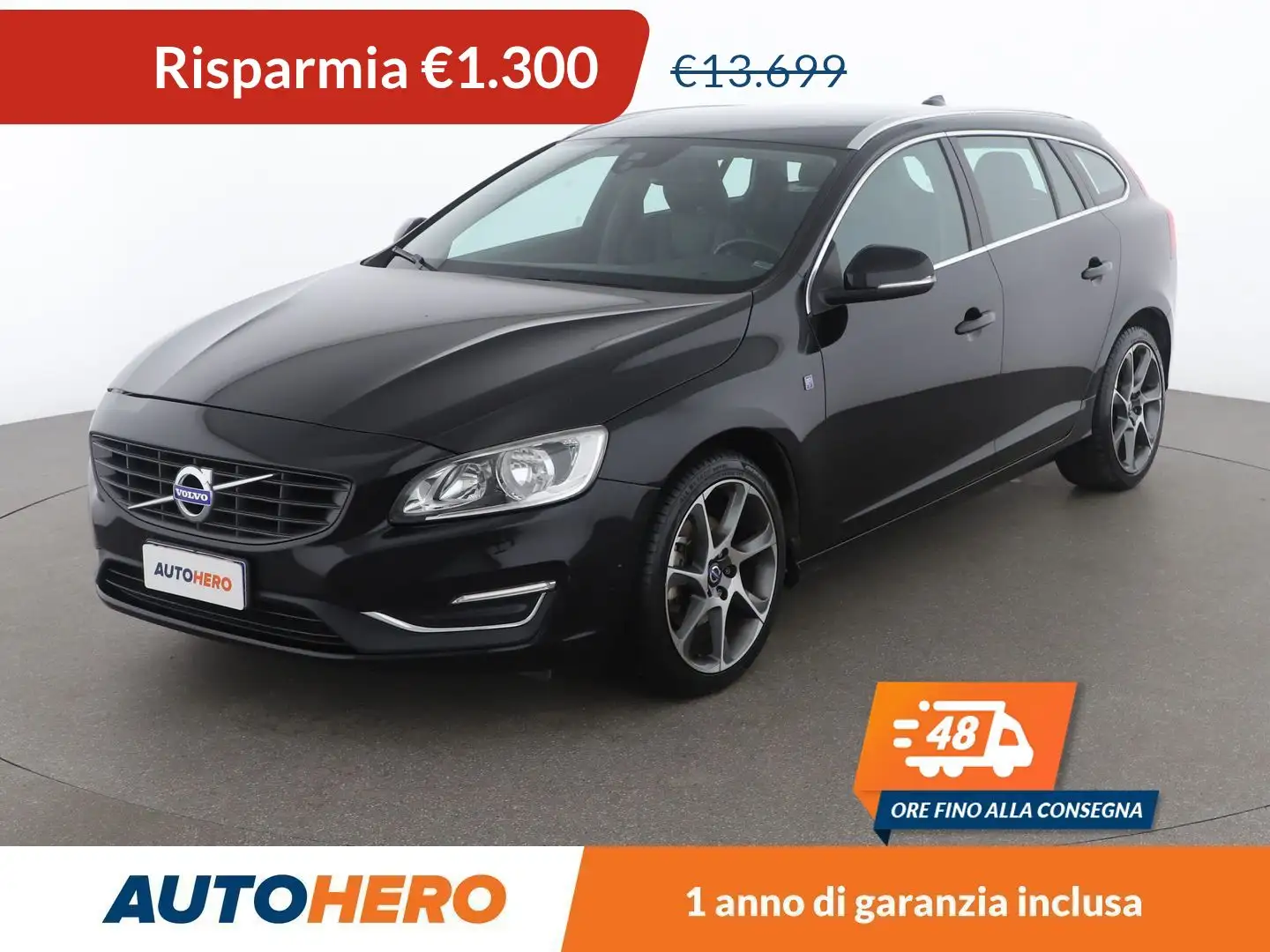 Volvo V60 2.0 D2 Ocean Race Černá - 1