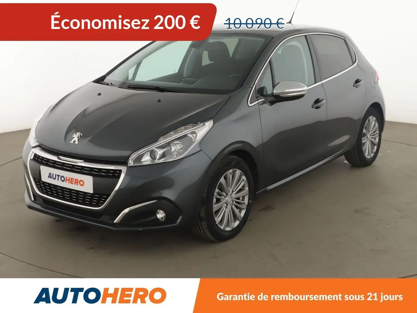 Peugeot 208 1.2 PureTech Allure Gris - 1