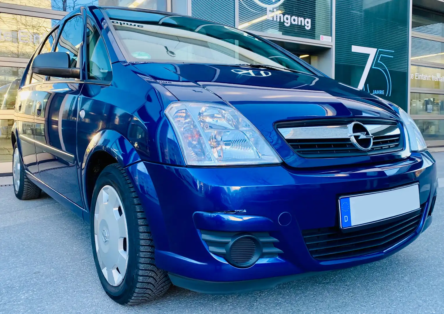 Opel Meriva 1.4 | TÜV-neu: 04-2027  | Klima  | TOP-ZUSTAND! Kék - 2