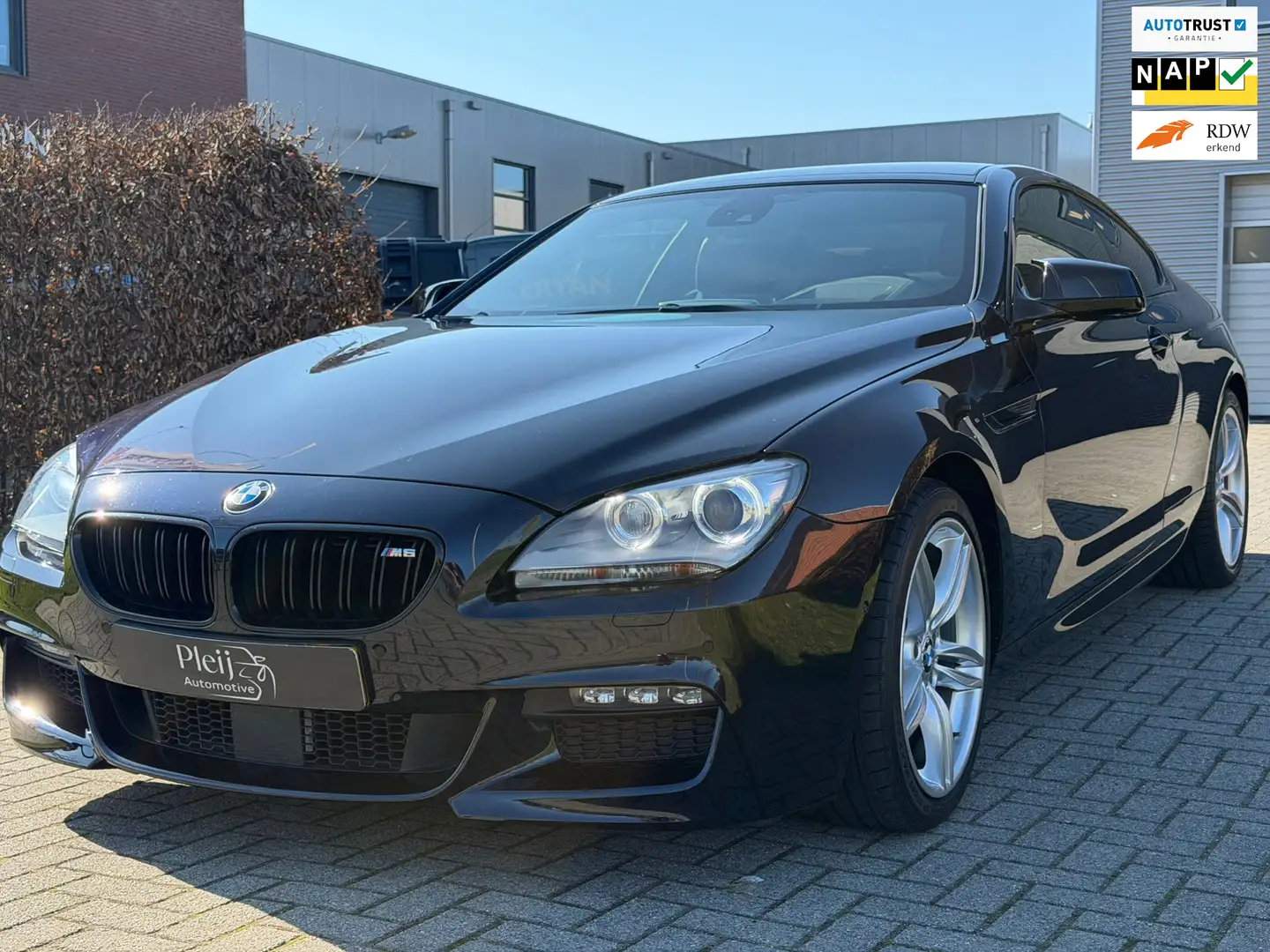 BMW 650 6-serie 650xi High Executive |Hud|Pano|Stoelvent|S Negro - 1