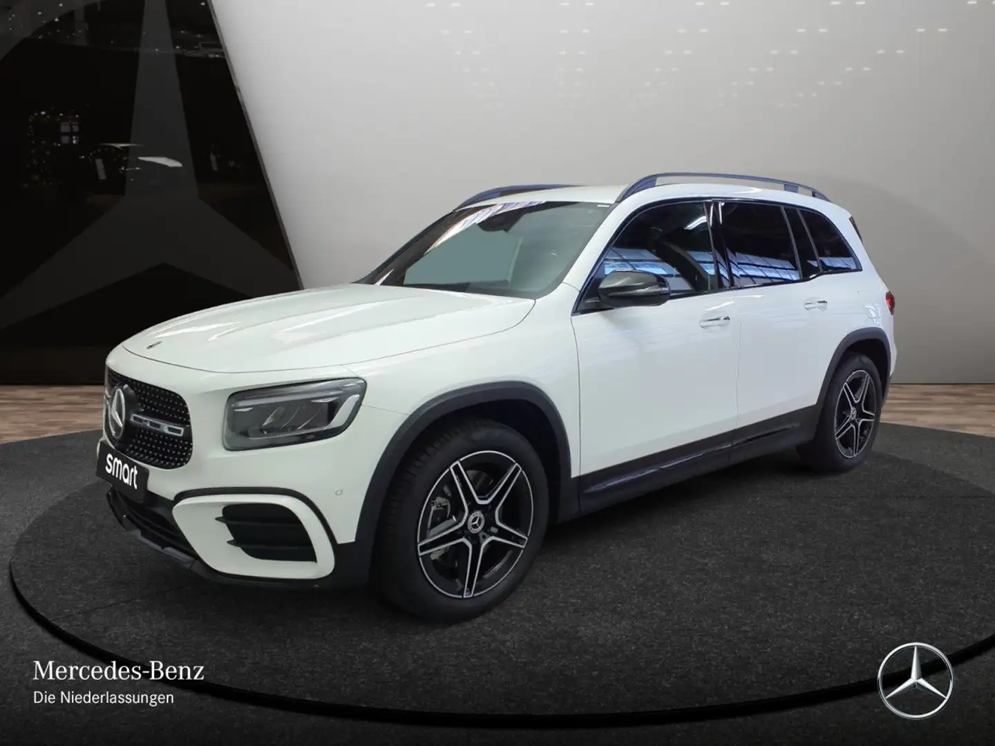 Mercedes-Benz GLB 220 d 4M AMG+NIGHT+LED+KAMERA+19"+TOTW+KEYLESS Weiß - 2