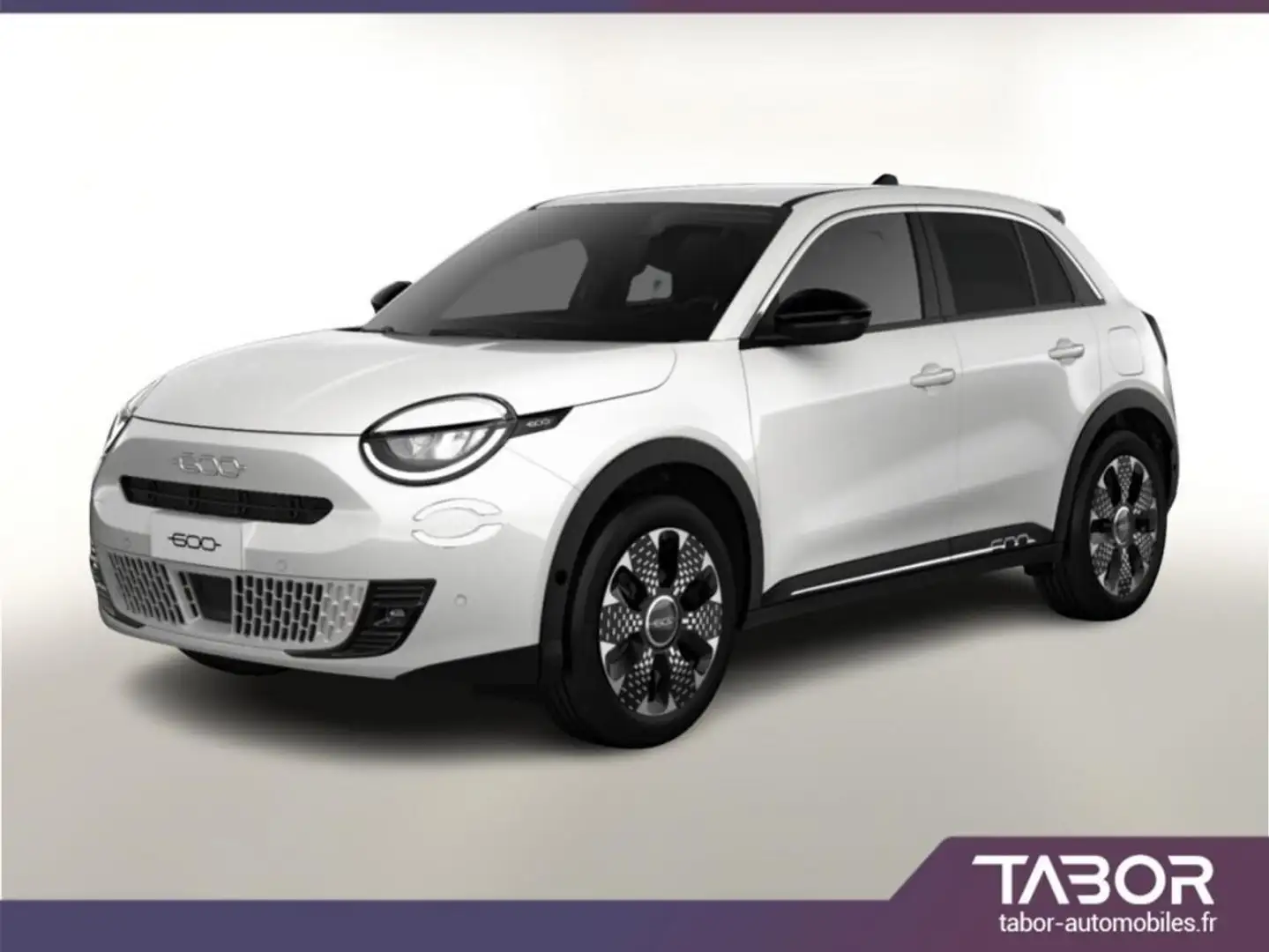 Fiat 600 1.2 MHEV 110 DCT La Prima LED GPS Cam Blanc - 1