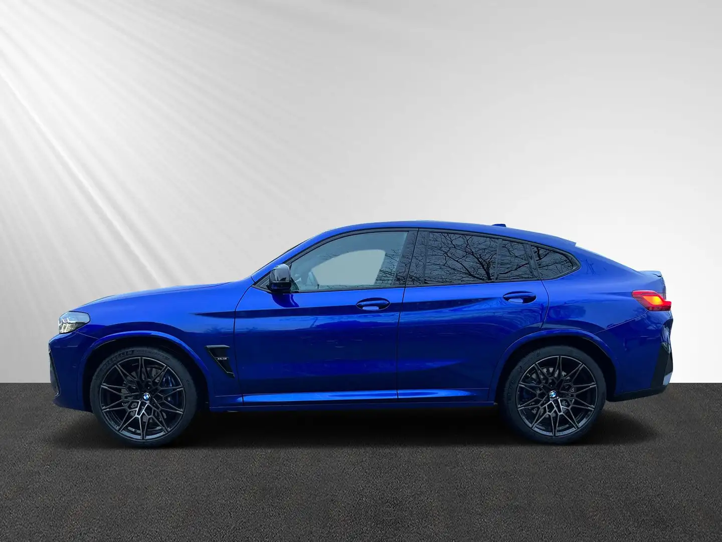 BMW X4 M Competition/Carbon/LED/ESSD/AHK/Frozen Blauw - 2