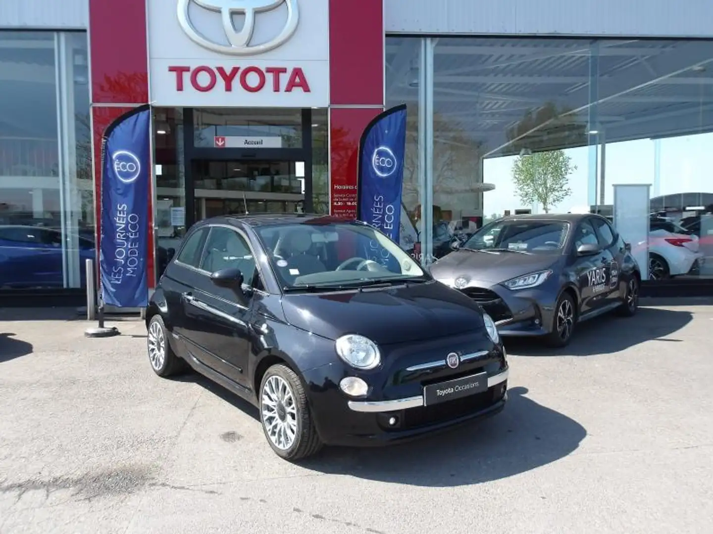 Fiat 500L 1.2 8v 69ch Lounge Noir - 1