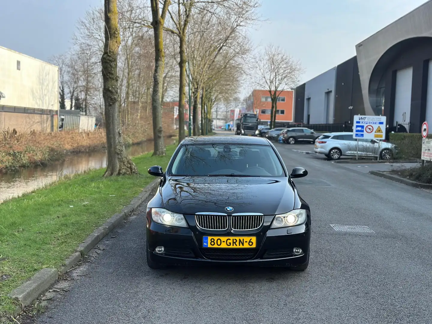 BMW 318 3-serie 318i 6-BAK NAVIGATIE/XENON/CLIMA! SUPER ST Nero - 2