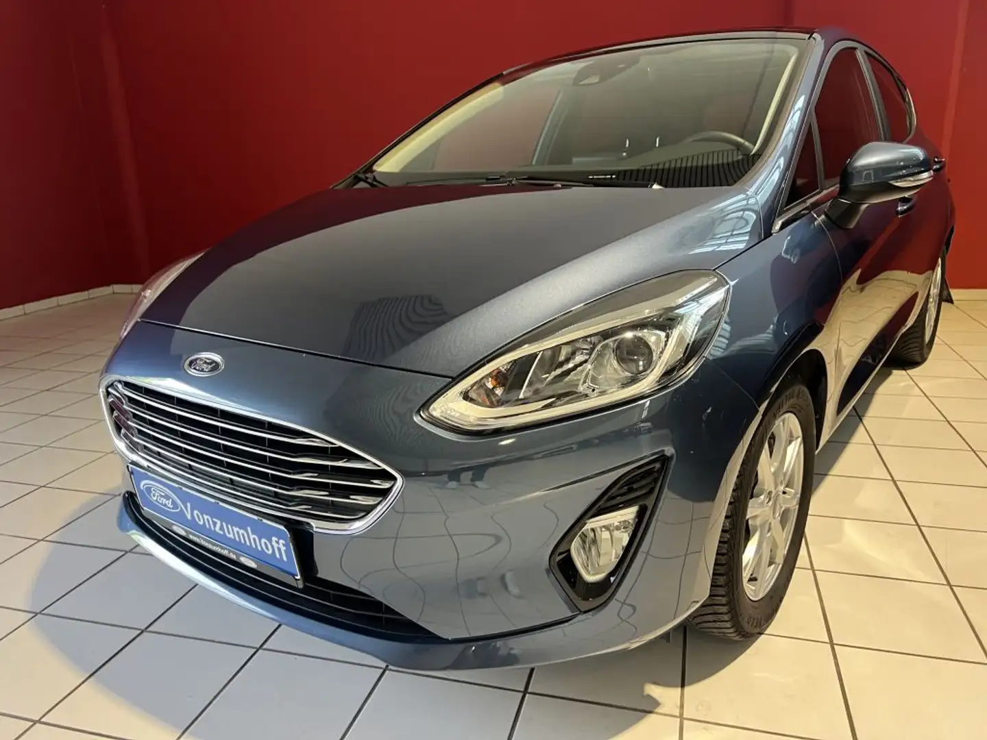 Ford Fiesta 1.0 EcoBoost S&S TITANIUM Azul - 1