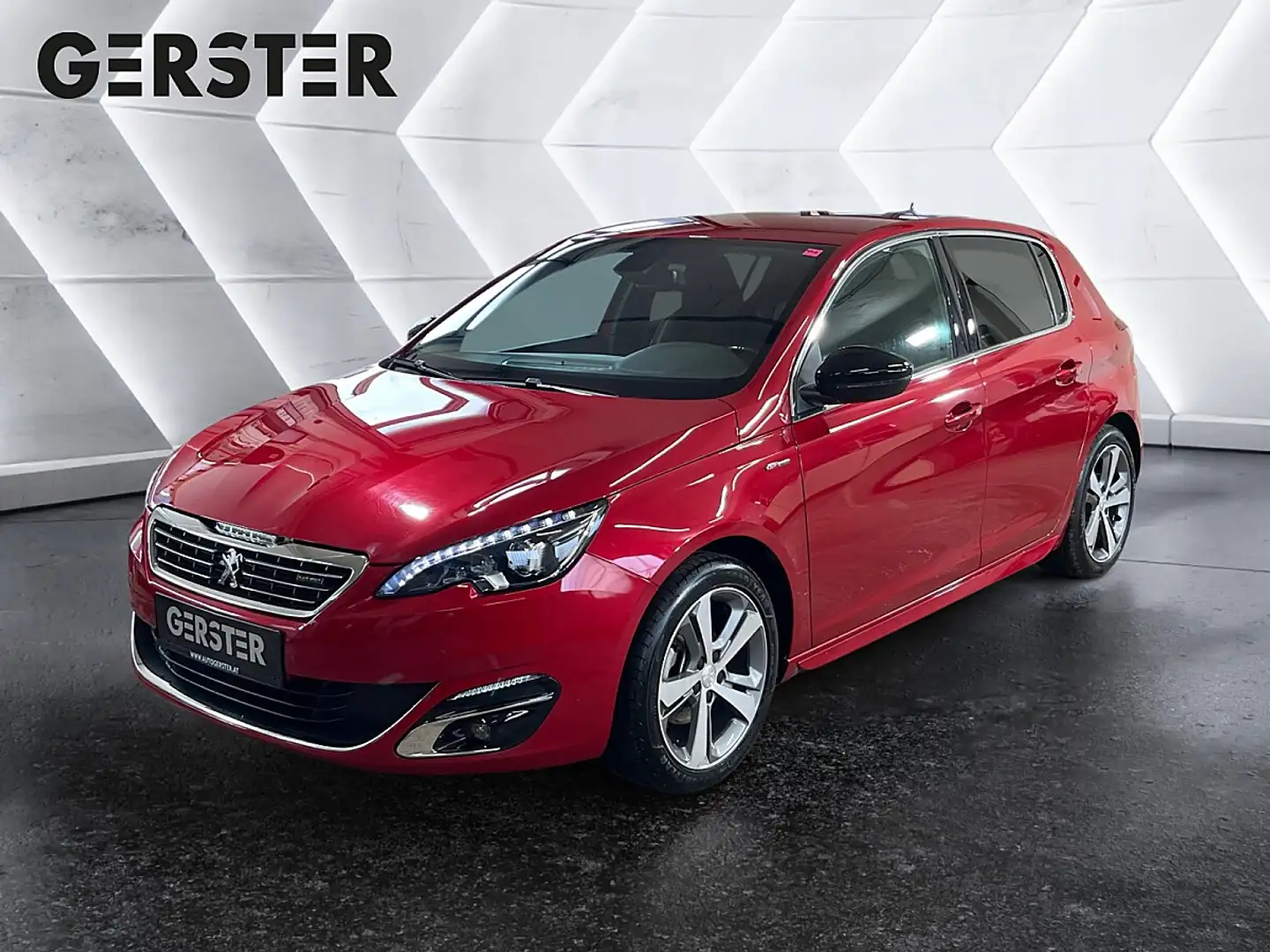 Peugeot 308 1,2 PureTech GT Line S&S Aut. Rot - 1