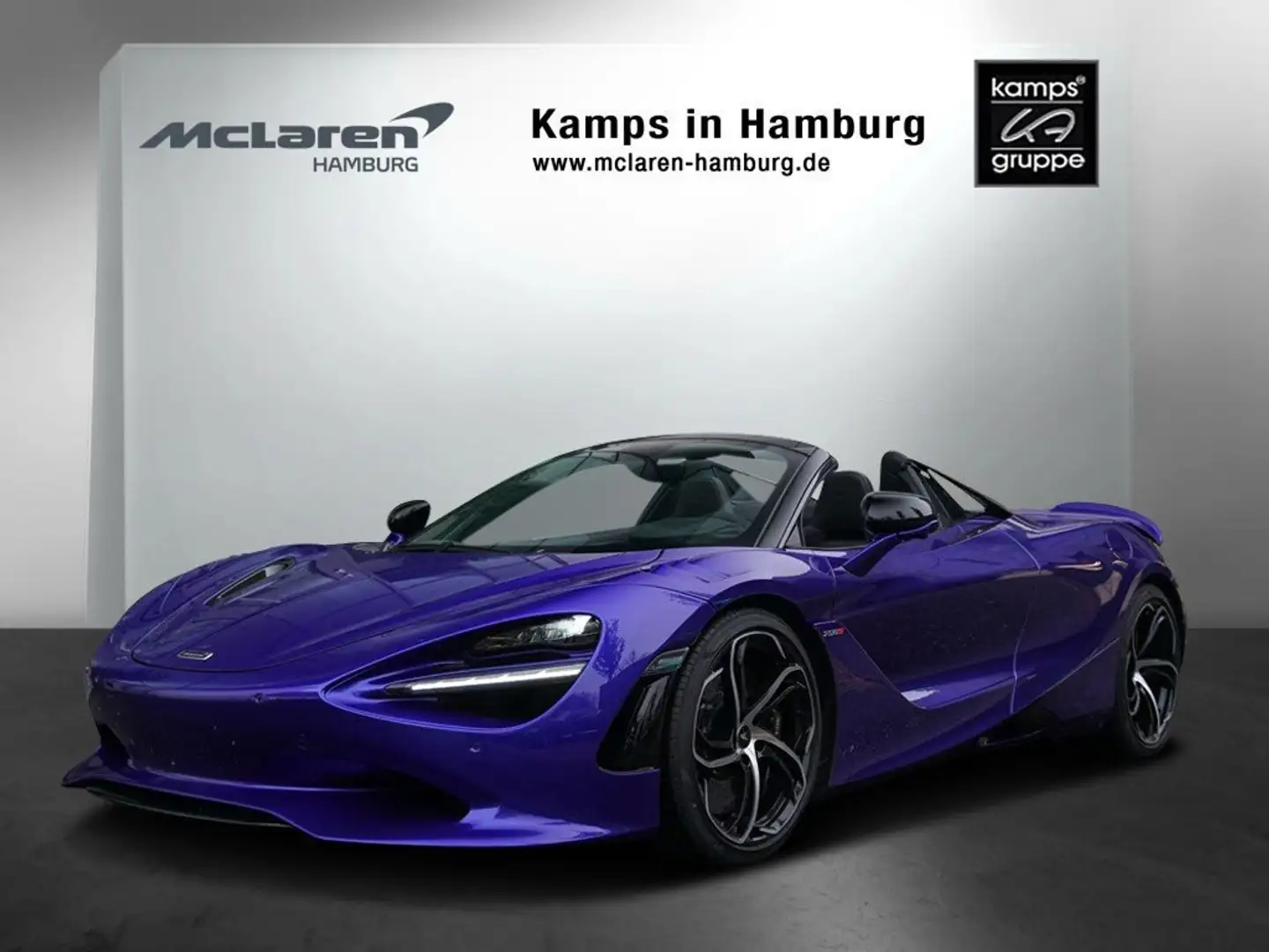 McLaren 750S Spider Azul - 1