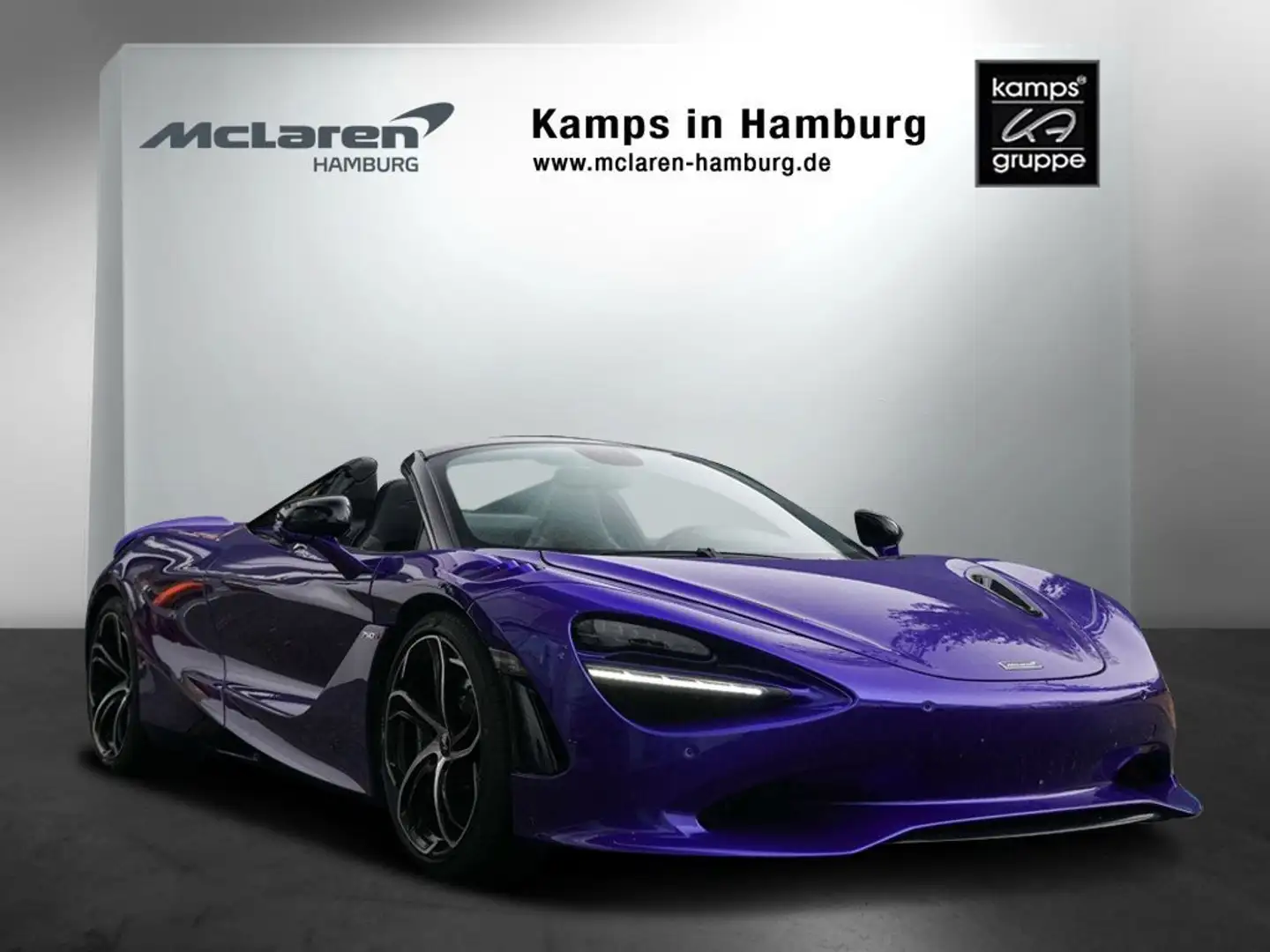 McLaren 750S Spider Azul - 2