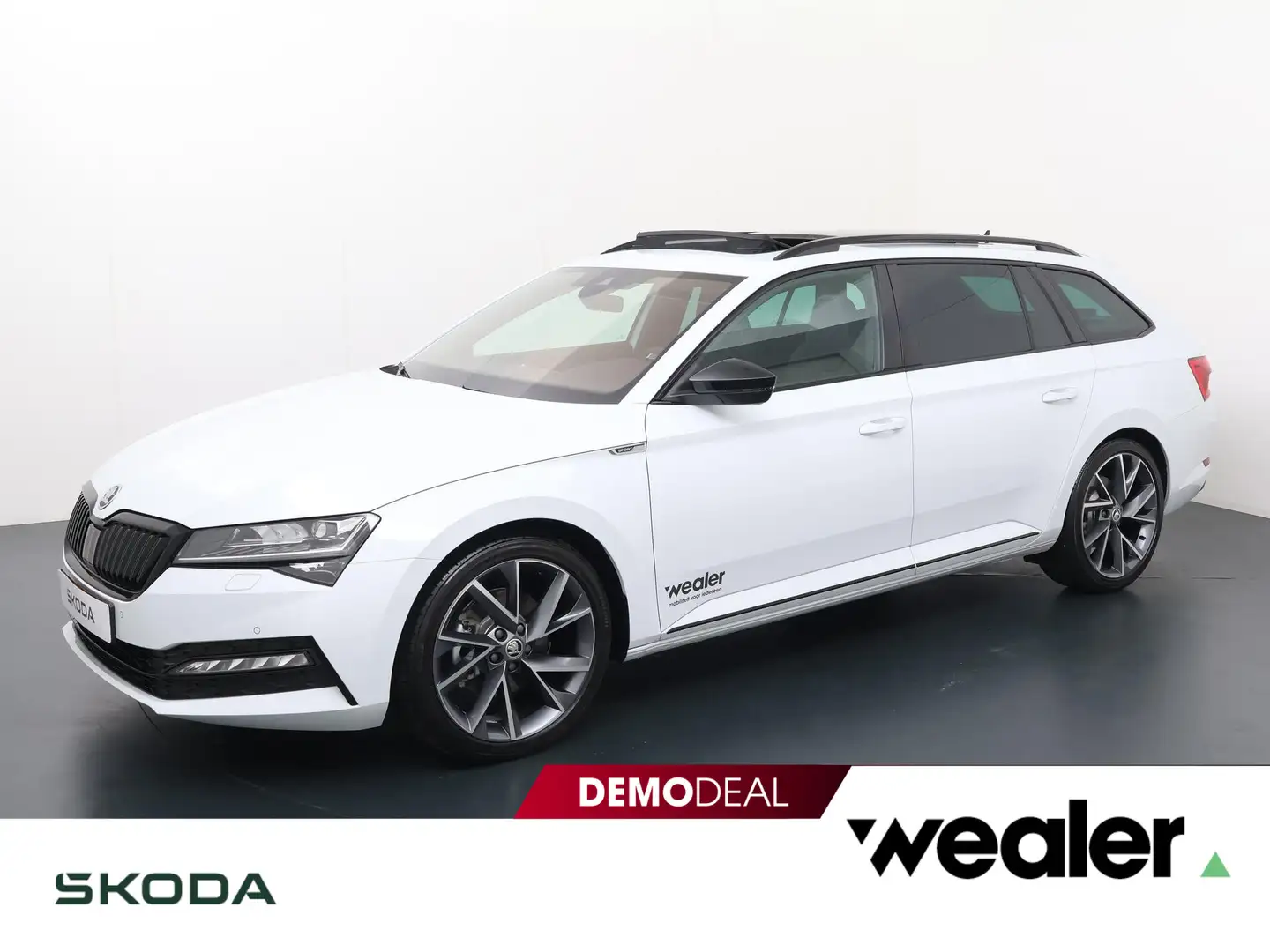 Skoda Superb Combi Sportline Business Edition 1.5 TSI 150 pk DS Wit - 1