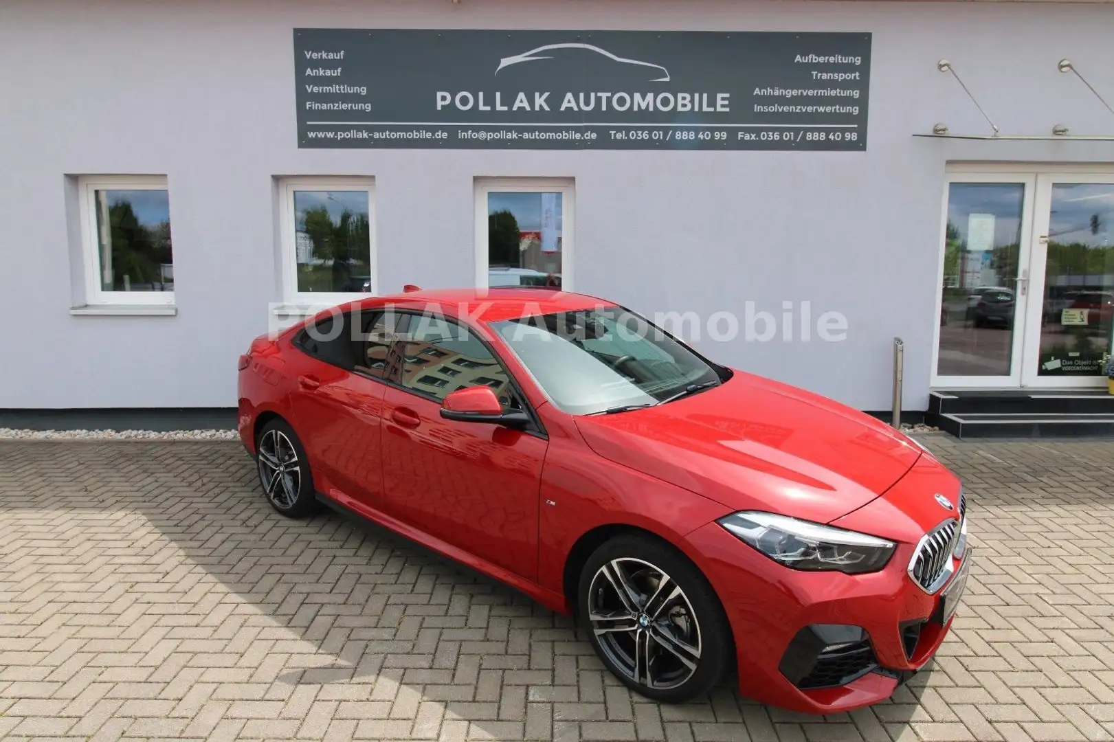BMW Gran Coupe 218 i M Sport*LED*NAVI*HUD*LEDER*APP* Červená - 1